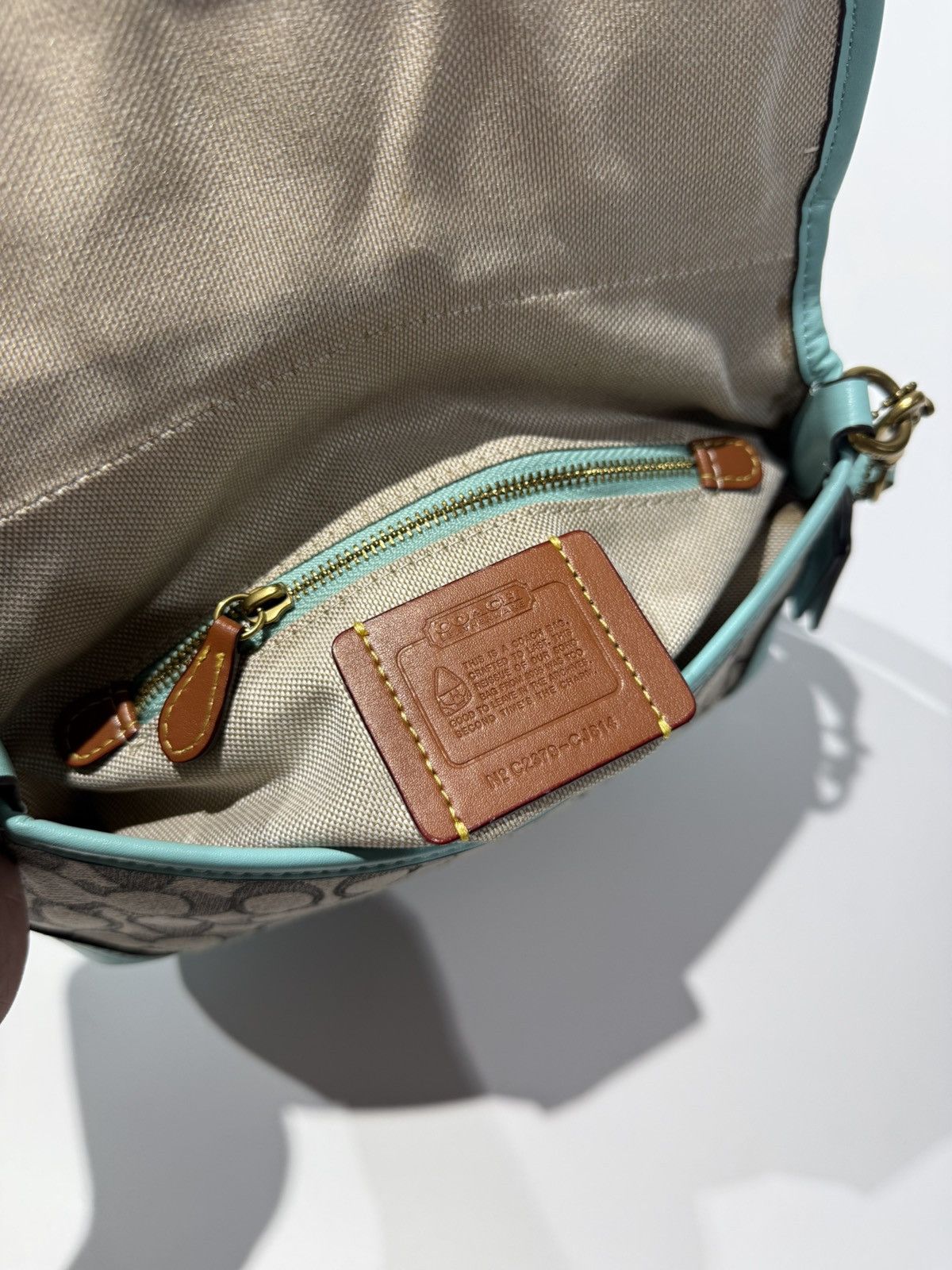 Coach Coach Soho Signature in Jacquard Bag Size ONE SIZE - 10 Thumbnail