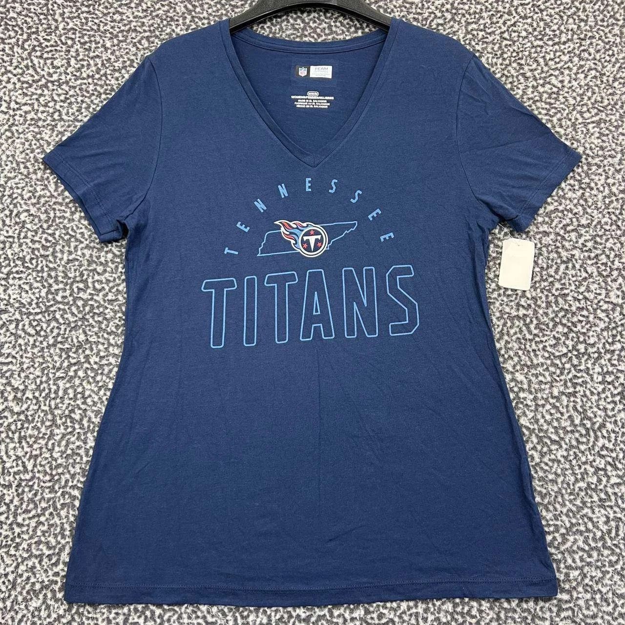 Other Tennessee Titans Shirt Women Blue NFL Short Sleeve New M Size M / US 6-8 / IT 42-44 - 1 Thumbnail