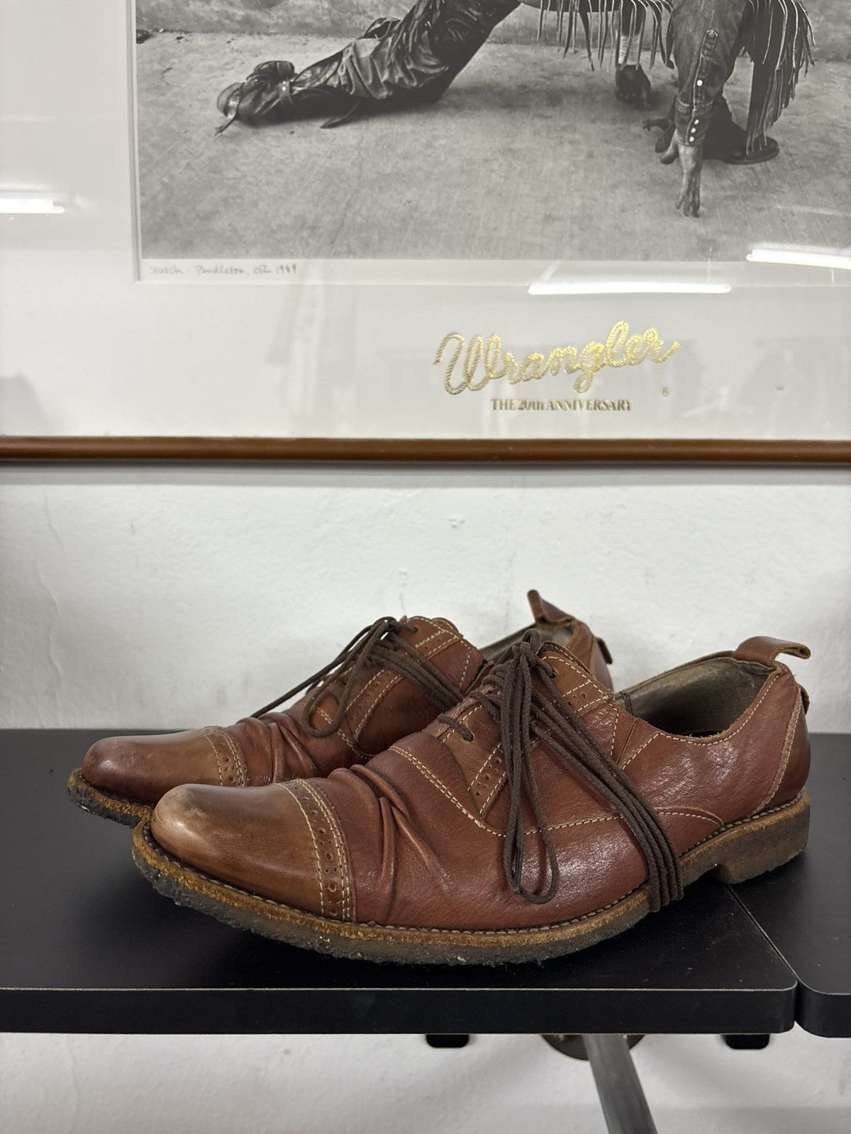 Alfredo Bannister Alfredo bannister Patina lace wrap oxford derby Size US 7.5 / EU 40-41 - 4 Thumbnail