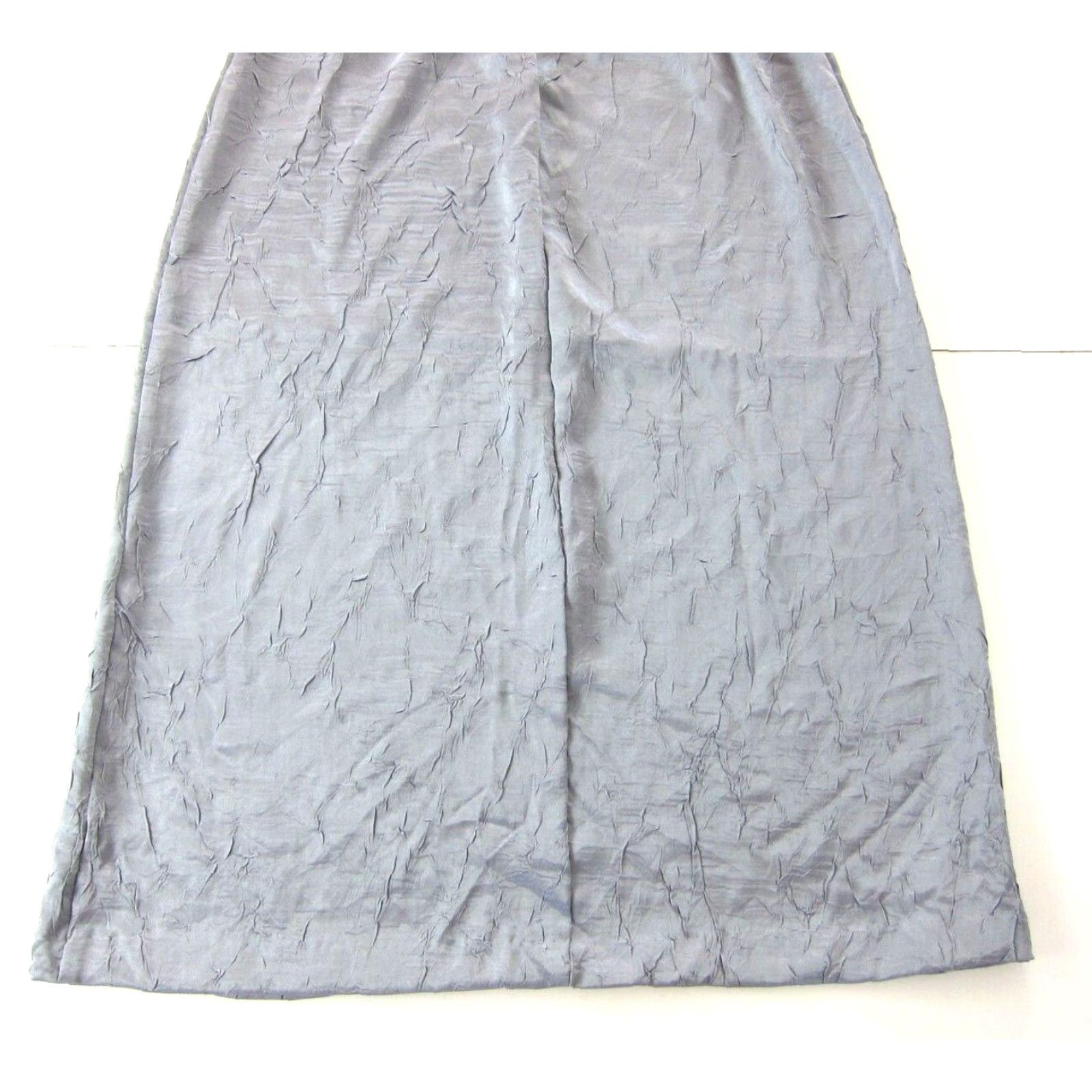 Jantzen VINTAGE NWT Jantzen Silver Grey Crinkle Long Maxi Skirt Pull On M-L Skirt Women Maxi Silver Grey NWT Vintage Jantzen Skirt Pull On Long Maxi Size 32" / US 10 / IT 46 - 6 Thumbnail