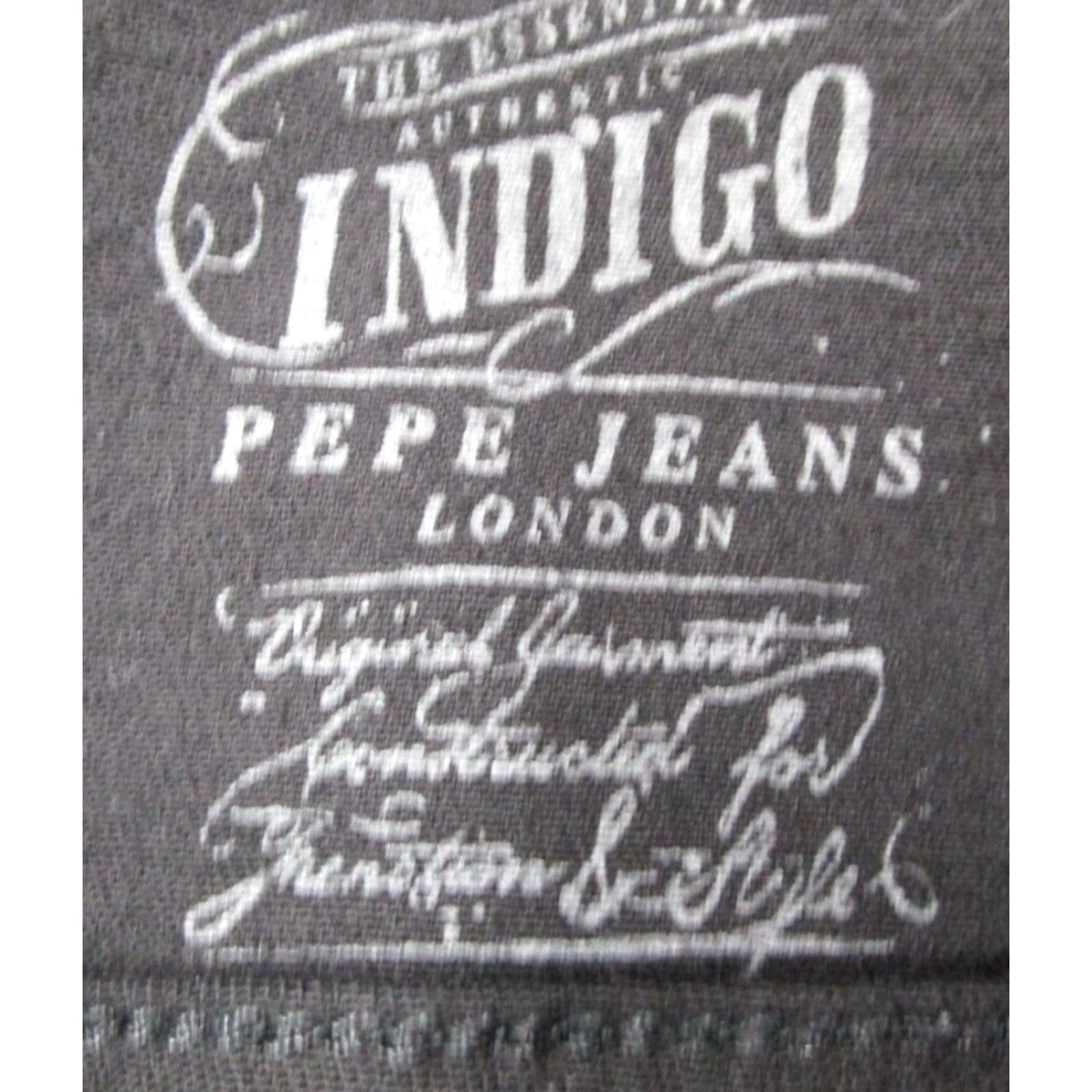 Pepe Jeans Pepe Jeans Jacket Women XL Black Denim Button Up Rooster Trucker Slim Womens Size 40" / US 18 - 2 Thumbnail