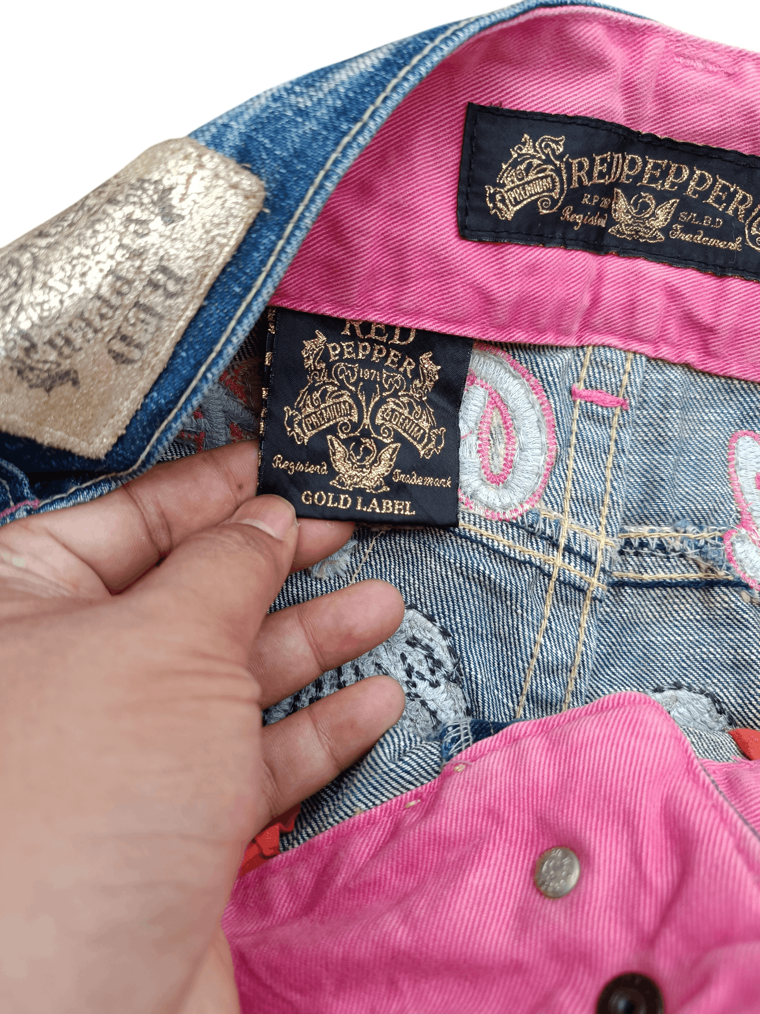 Beauty Beast Flared jeans Red Pepper low rise denim Undefined Size US 32 / EU 48 - 8 Thumbnail
