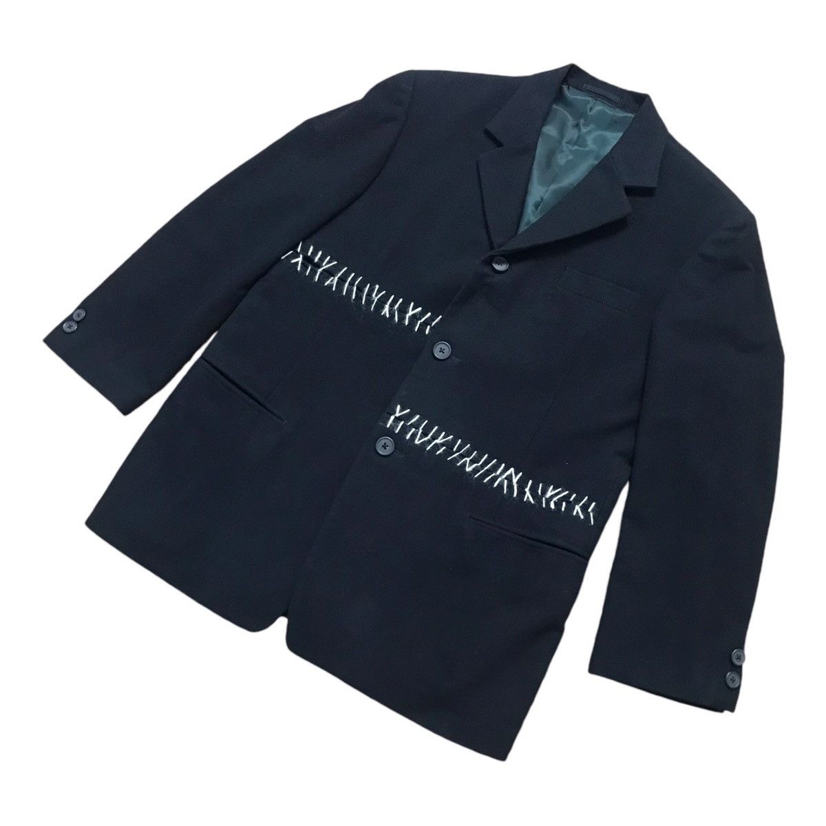 Y's for Men × Yohji Yamamoto Yohji Yamamoto YS For men 3 Button Jacket Size US M / EU 48-50 / 2 - 1 Thumbnail