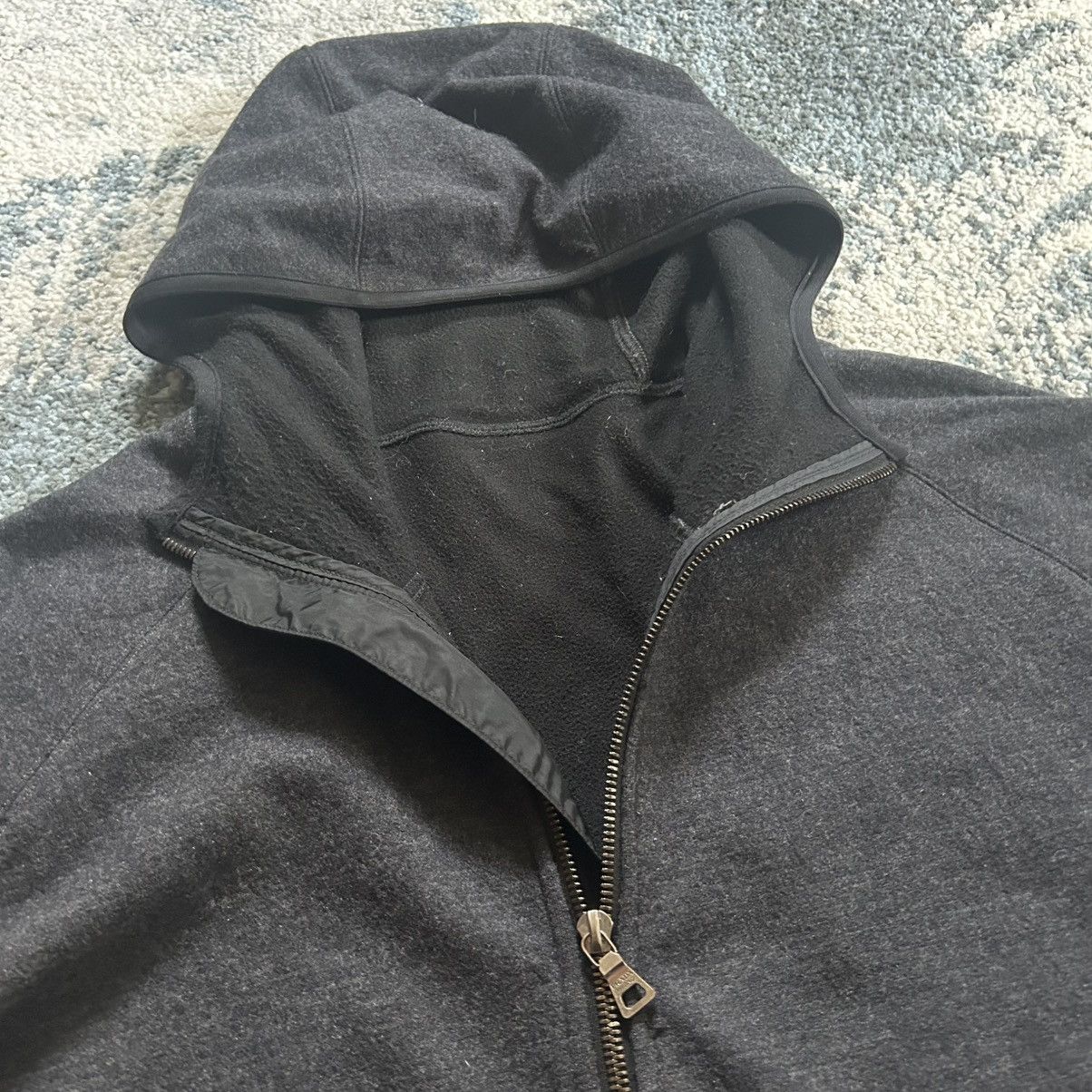 Prada Y2K MiUCCiA PRADA SPORT LiNEA ROSSA RiRi FULL ZiP ANTHRACiTE Size US L / EU 52-54 / 3 - 11 Thumbnail