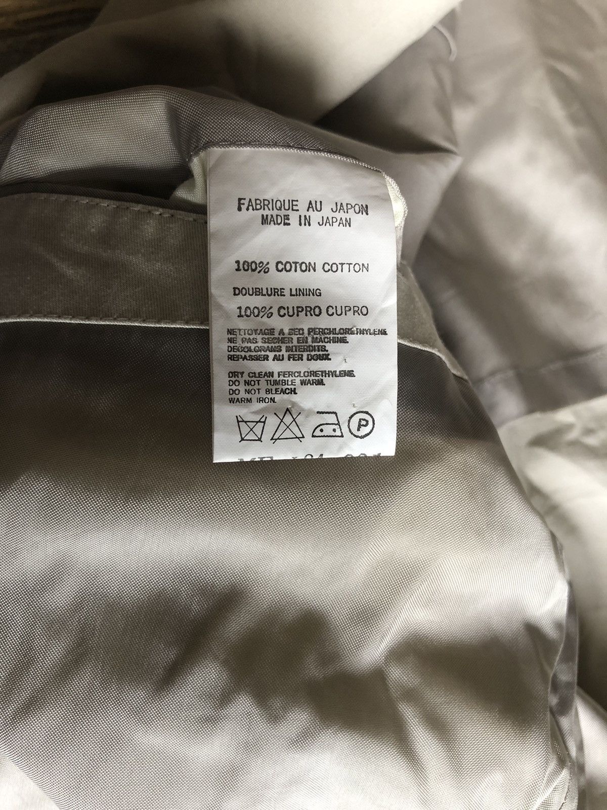 Y's for Men × Yohji Yamamoto Y’s men blazer light grey Size 48R - 7 Thumbnail