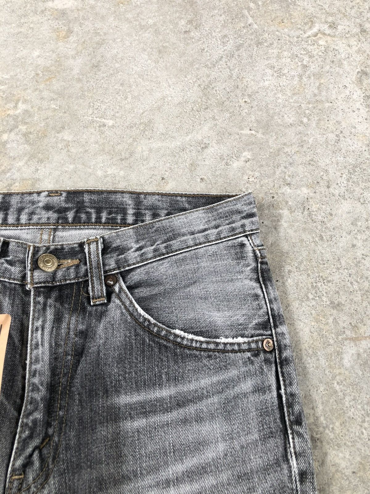 If Six Was Nine Levis 517 Flared Jeans Bootcut Distressed Jeans Size US 29 - 15 Thumbnail
