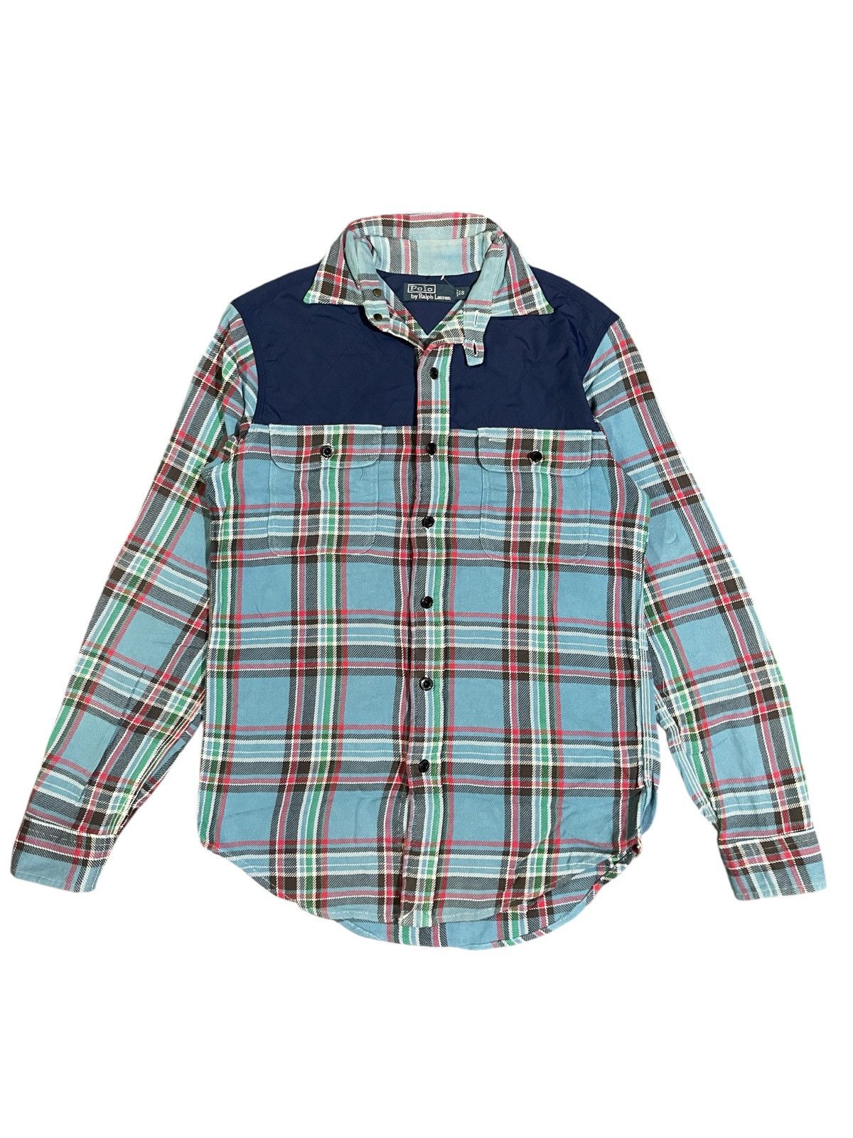Polo Ralph Lauren Vintage Polo Ralph Lauren Western Flannel Quilted Shirts Size US M / EU 48-50 / 2 - 1 Thumbnail