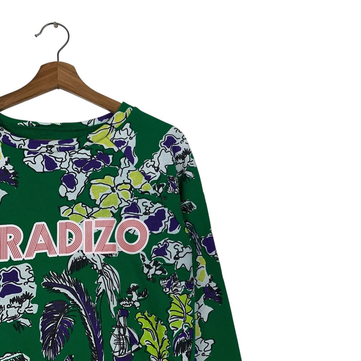 Japanese Brand SLY PARADIZO Art Fullprint Crewneck Sweatshirt #3622-C166 Size S / US 4 / IT 40 - 4 Thumbnail