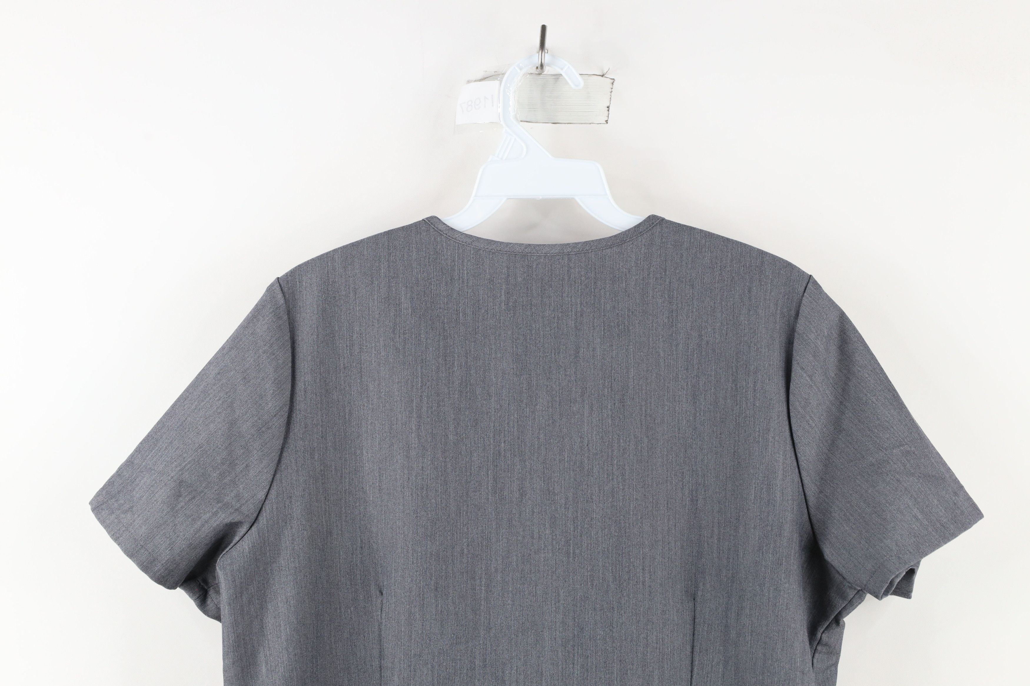 Vintage Figs Technical Collection Short Sleeve Nurse Scrubs Shirt Size S / US 4 / IT 40 - 10 Thumbnail