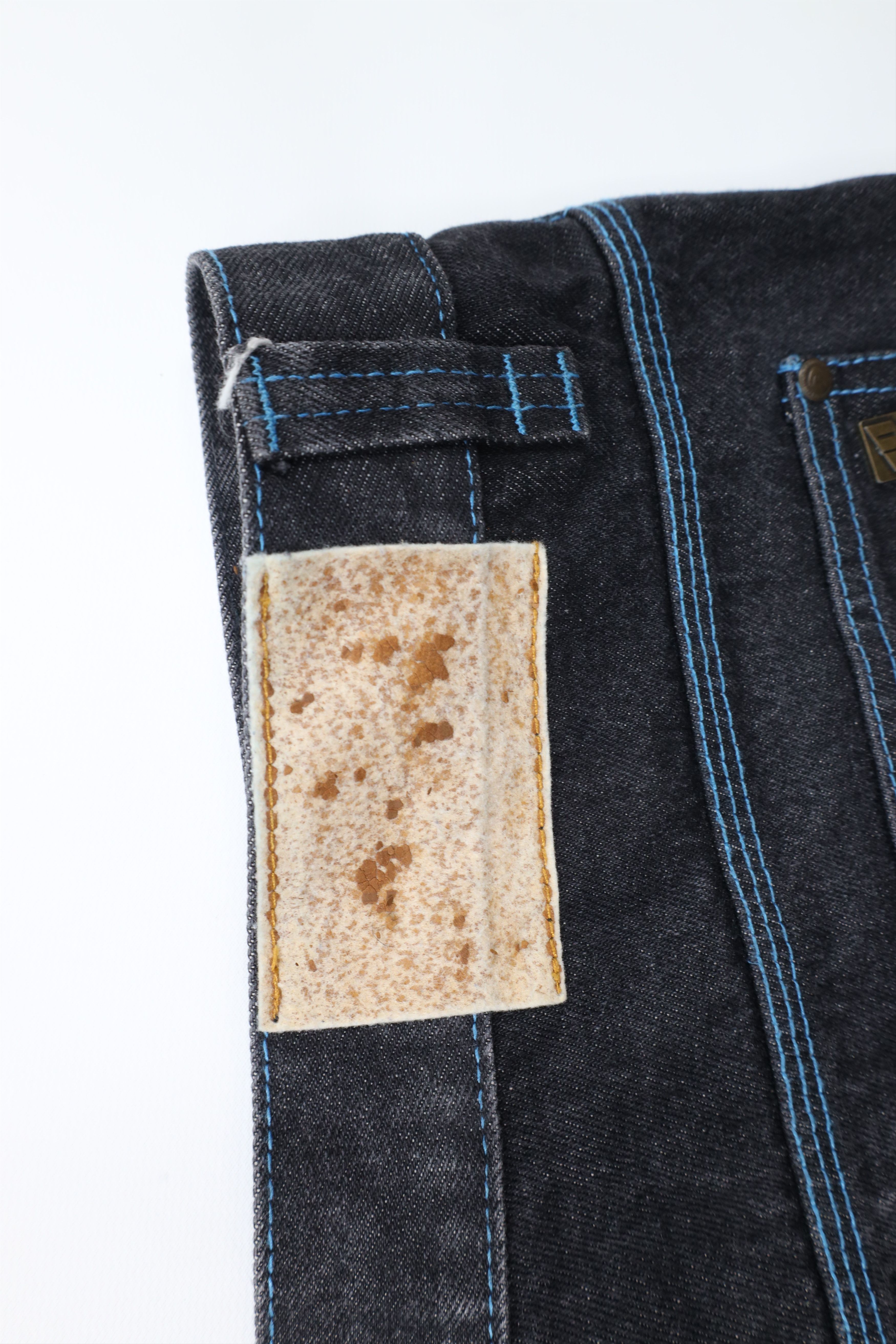 Vintage Vintage 90s Streetwear Baggy Fit Wide Leg Denim Jeans Black Size US 44 / EU 60 - 7 Thumbnail