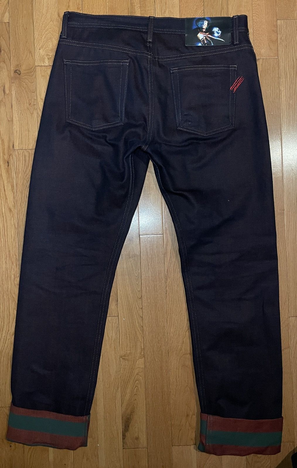 Naked & Famous Naked&Famous x NightmareOnElmSt FreddyKrueger Selvedge Denim Size US 33 - 5 Thumbnail