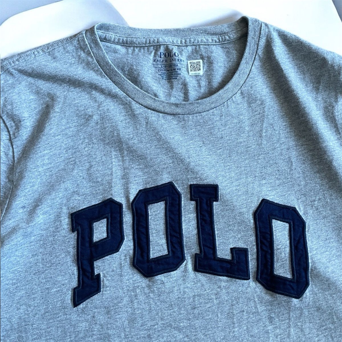 Polo Ralph Lauren × Vintage Vintage Polo Ralph Lauren T Shirt Tee Big Logo Baggy Y2K 90s Size US M / EU 48-50 / 2 - 2 Thumbnail