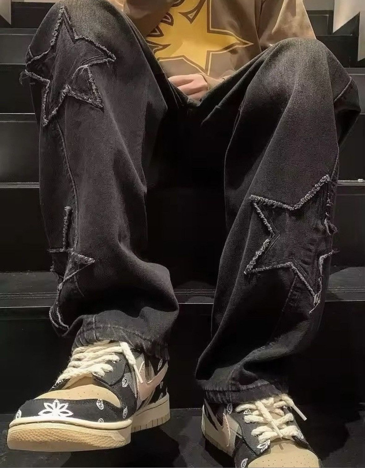 Japanese Brand Youth Streetwear Denim Trousers Size US 34 / EU 50 - 7 Thumbnail