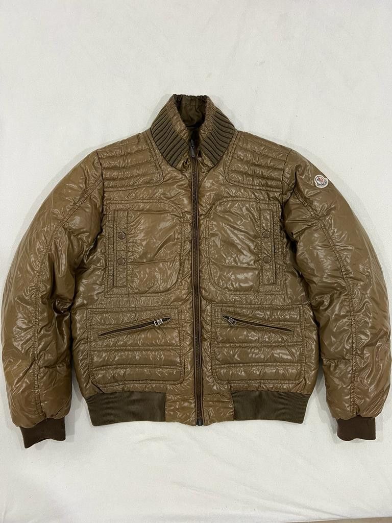 image of Moncler Monclee Bastille Reversible Jacket in Brown, Men's (Size 2XL)