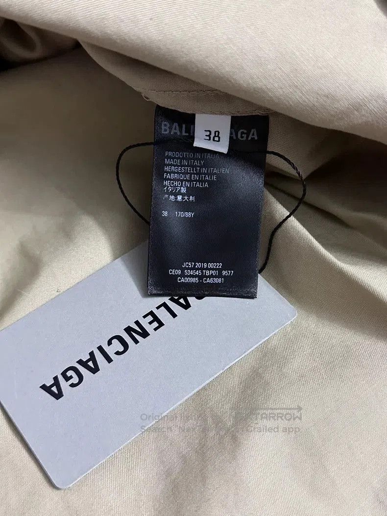 Balenciaga Balenciaga 19AW Tactical Embroidered Shirt. Size US S / EU 44-46 / 1 - 3 Thumbnail