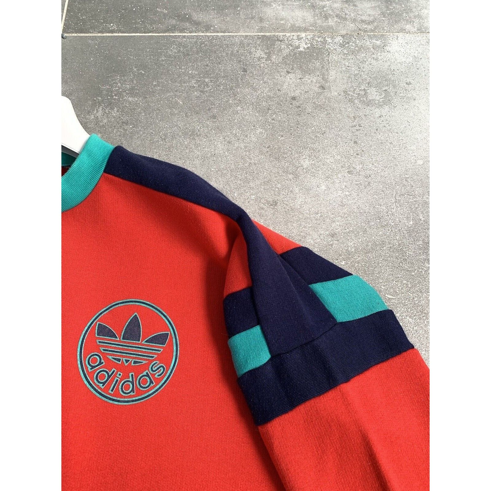 Adidas × Vintage Men's ADIDAS ORIGINALS Sweatshirt 80s Pullover Jumper SZ S Size US S / EU 44-46 / 1 - 15 Thumbnail