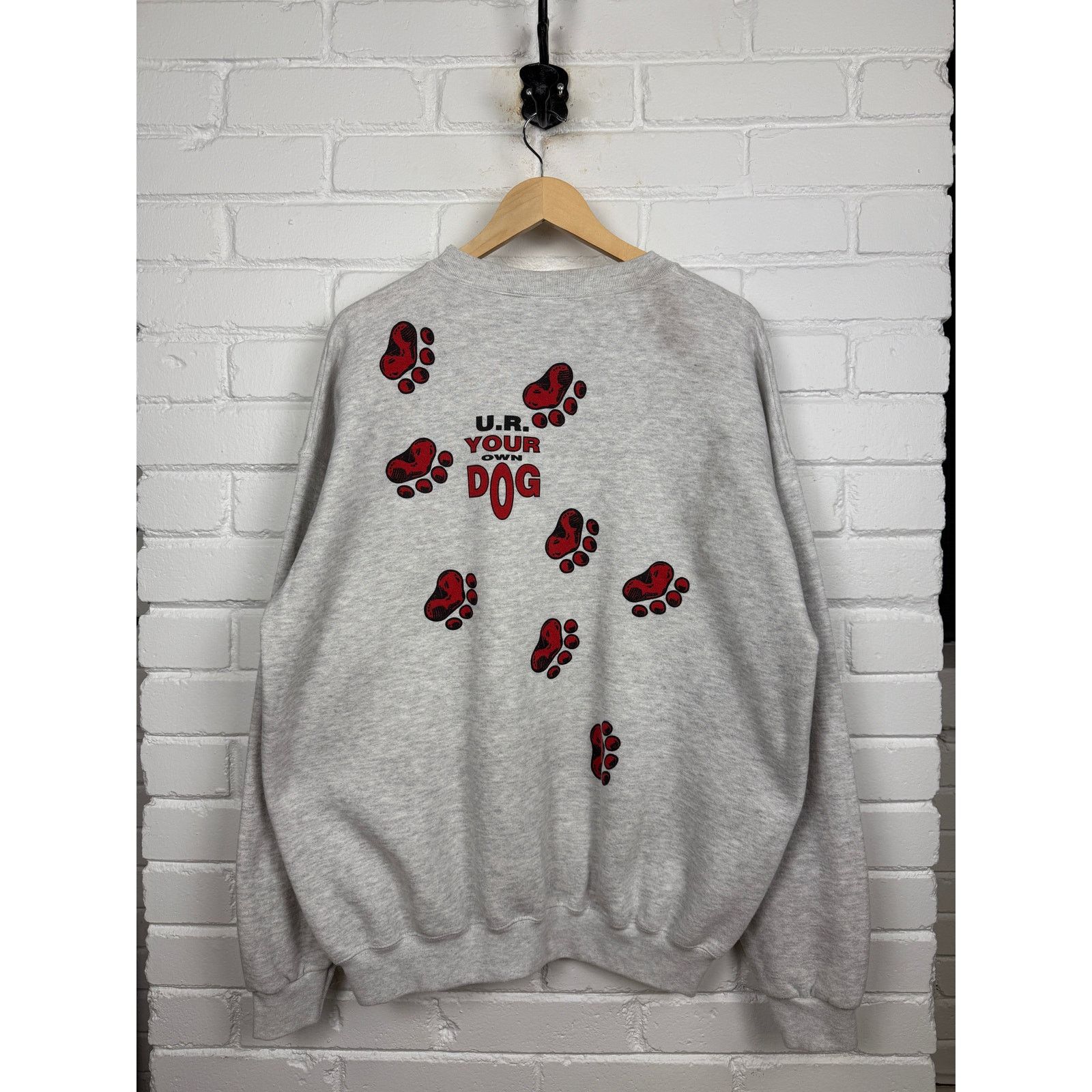 Vintage Vintage 90s Red Dog U.R Your Own Dog Paw XL Size US XL / EU 56 / 4 - 2 Thumbnail