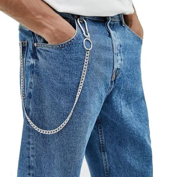 Jewelry Travel Wallet Chain Jeans Link Size ONE SIZE - 2 Thumbnail