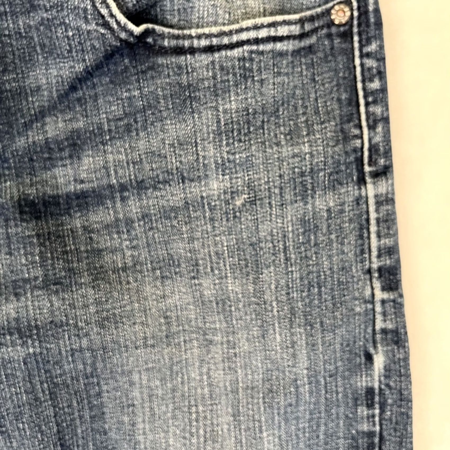 Levi's Levi’s 514 Jeans Regular 36x32 Denim Blue Medium Wash 5-Pocket Logo USA 90s Size US 36 / EU 52 - 3 Thumbnail
