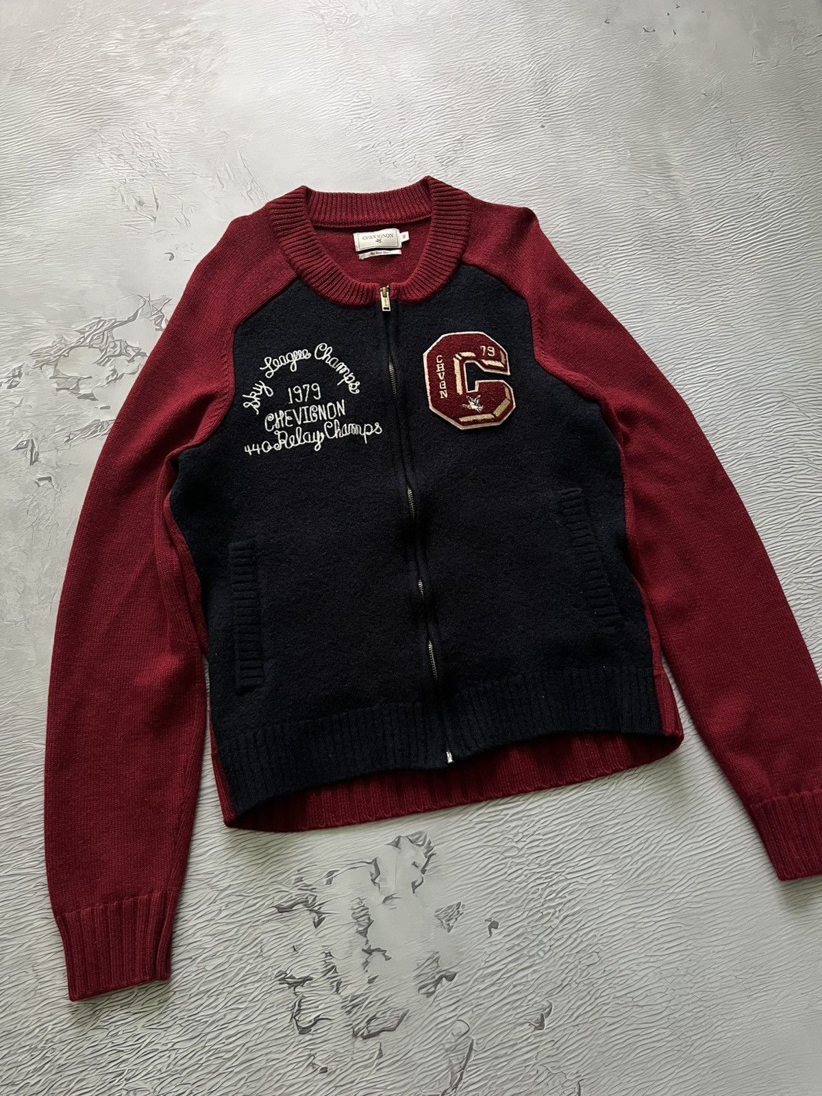 Chevignon Chevignon Wool Knitwear Sweatshirt Used Size M-L Size US M / EU 48-50 / 2 - 1 Thumbnail