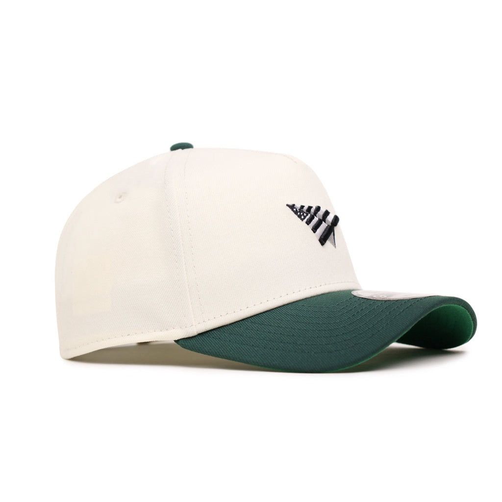 Paper Planes Paper Planes Chrome Green 2 Tone 9Forty A-Frame Snapback Size ONE SIZE - 1 Thumbnail