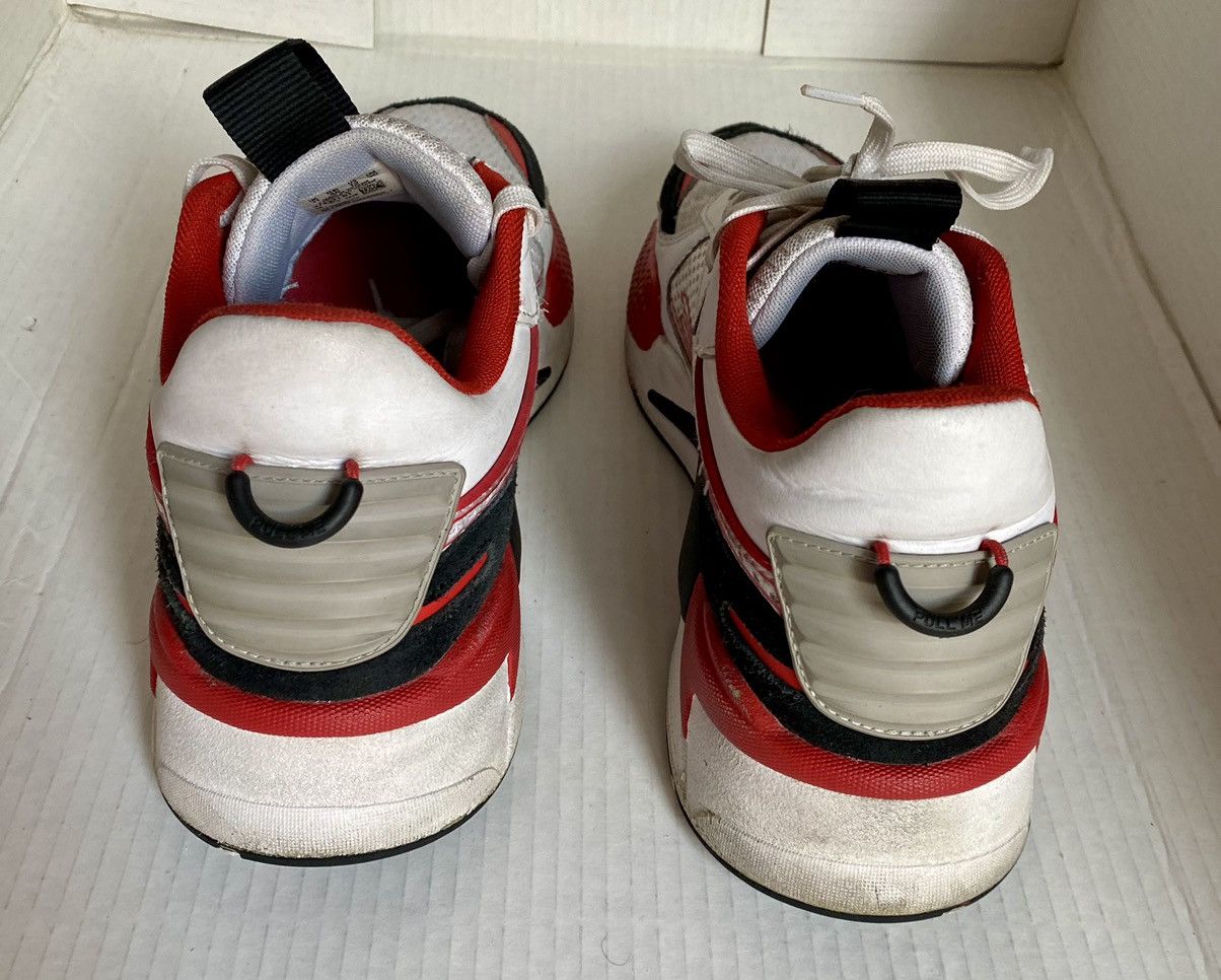 Puma RS-X cyber ‘white high risk red’ puma runners 12 Size US 12 / EU 45 - 10 Thumbnail