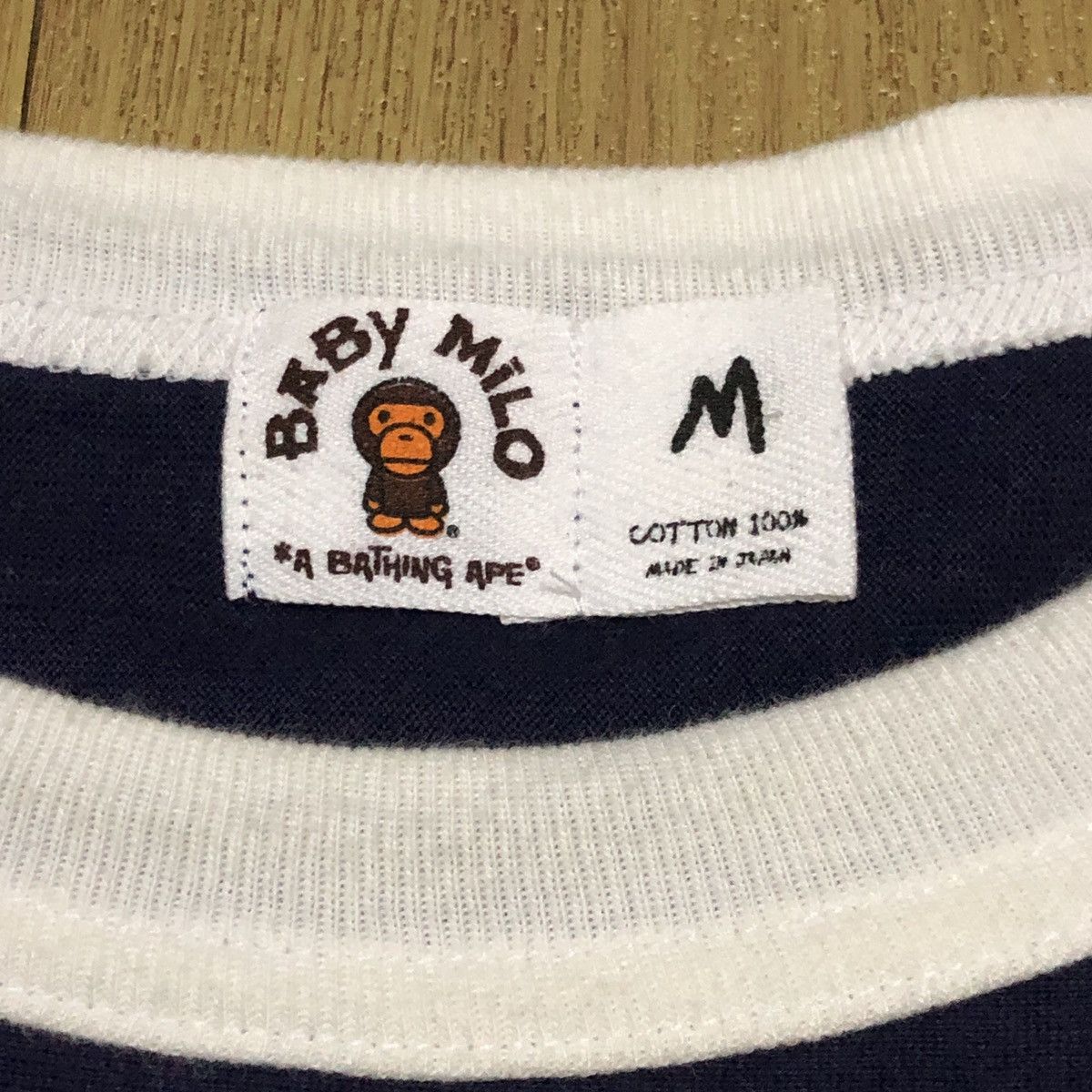 Bape OG 2005 Baby Milo Raglan T-shirts Size US M / EU 48-50 / 2 - 8 Thumbnail