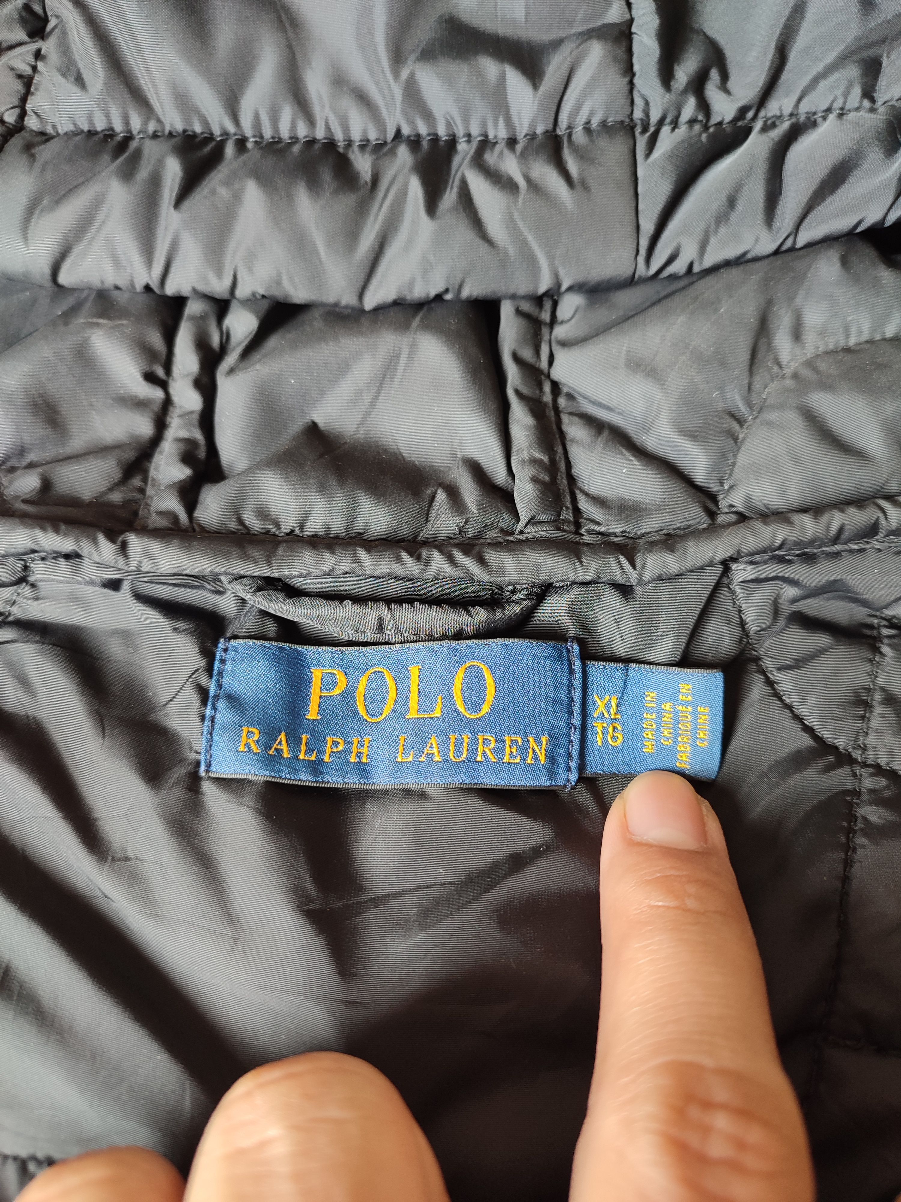 Polo Ralph Lauren Vintage Polo Ralph Lauren Sleeveless Jacket Hooded Size US XL / EU 56 / 4 - 10 Thumbnail