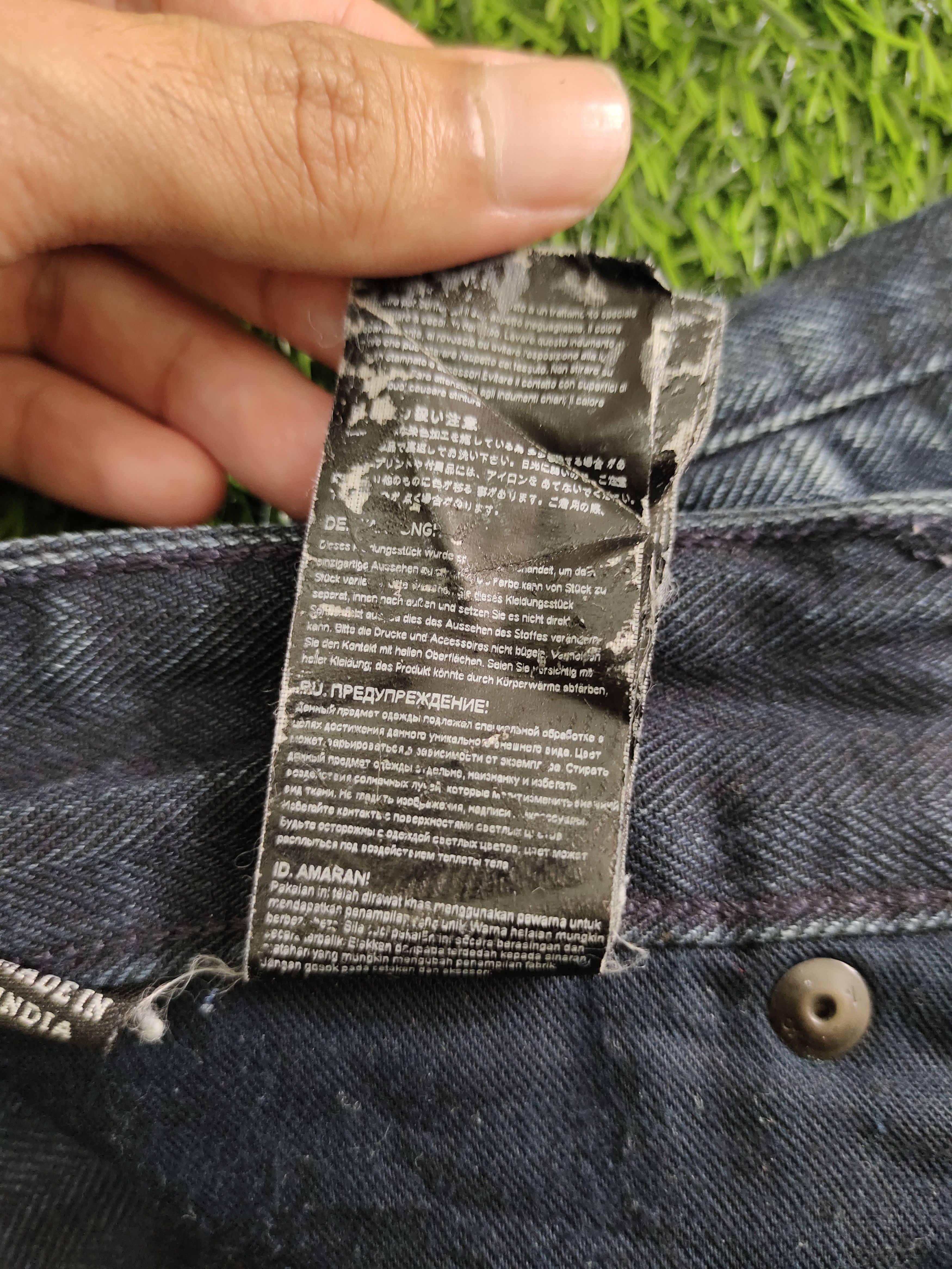 G-Star × Marc Newson G-Star Raw By Marc Newson Hbt Clawmark Selvedge Denim Pants Size US 30 / EU 46 - 21 Thumbnail
