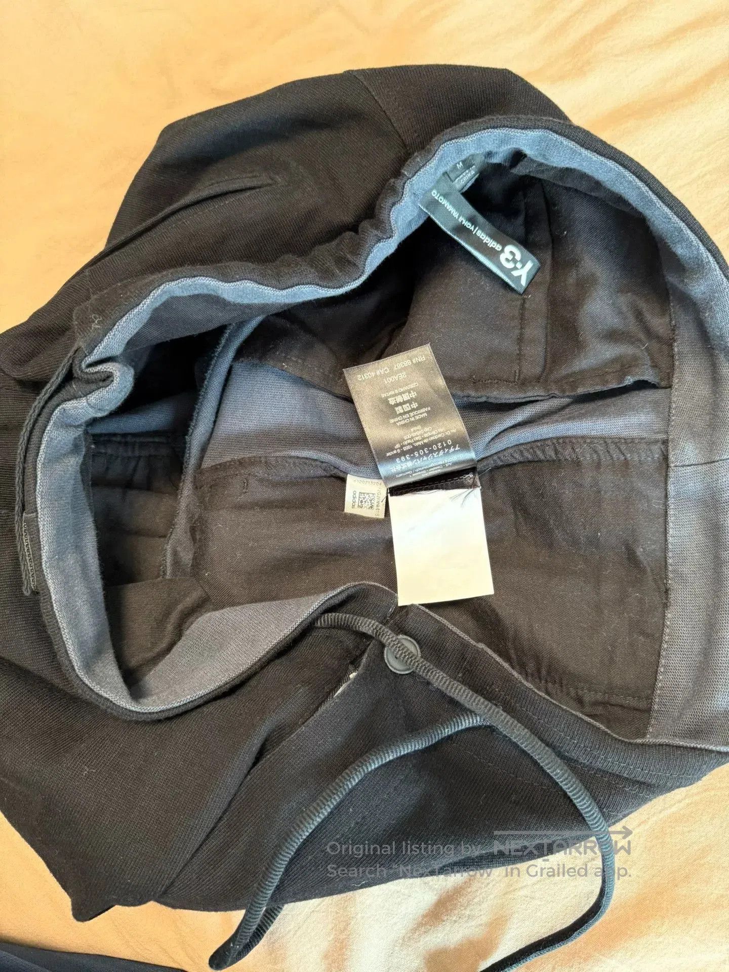 Y-3 Y-3 Men's Black Samurai Pants. Size US 30 / EU 46 - 5 Thumbnail