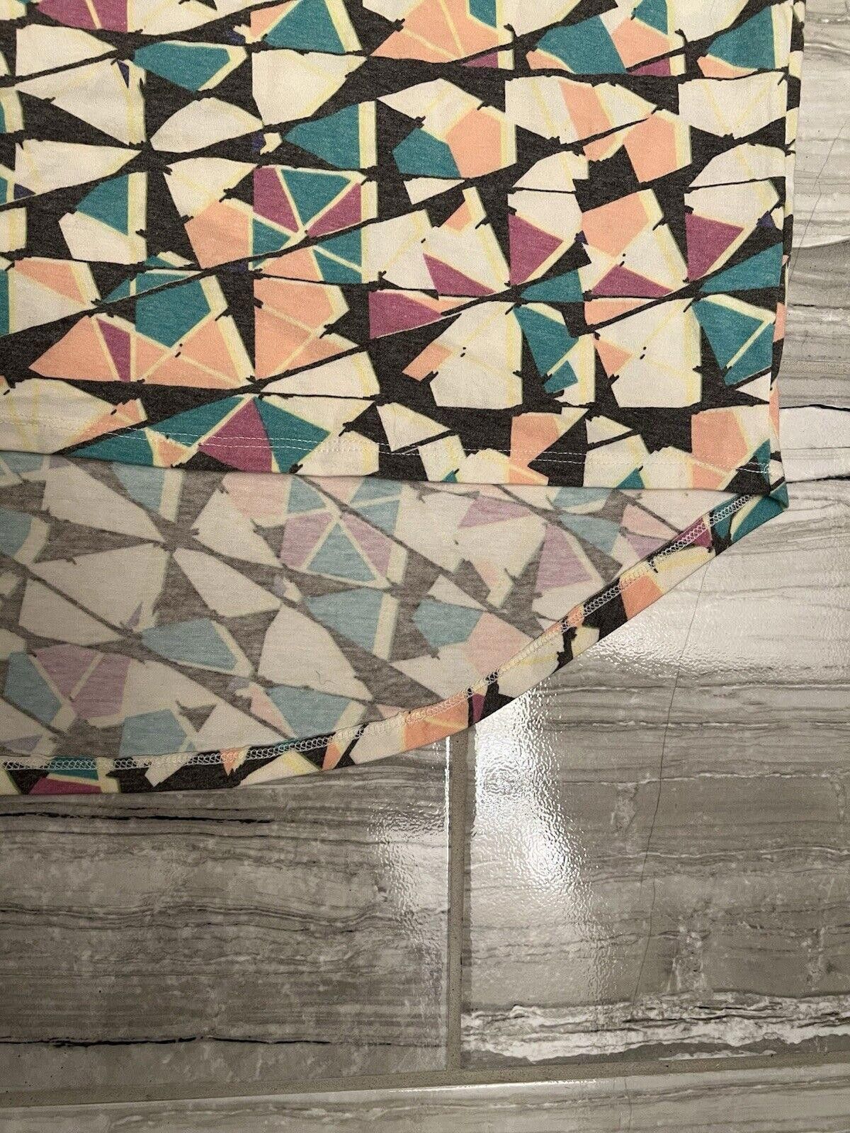 Designer NWT Lularoe Oversize Top Large MULTICOLOR Size L / US 10 / IT 46 - 4 Thumbnail