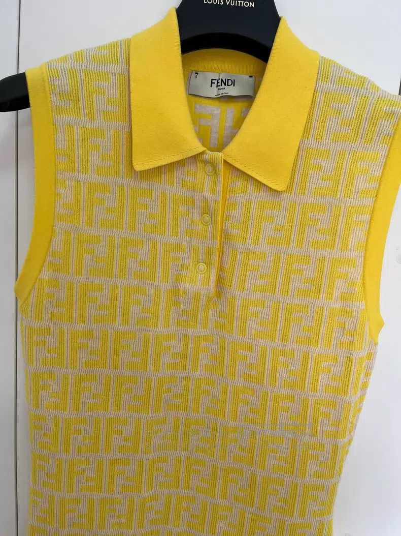Fendi Fendi All-over Printed Dress Size XS / US 0-2 / IT 36-38 - 2 Thumbnail