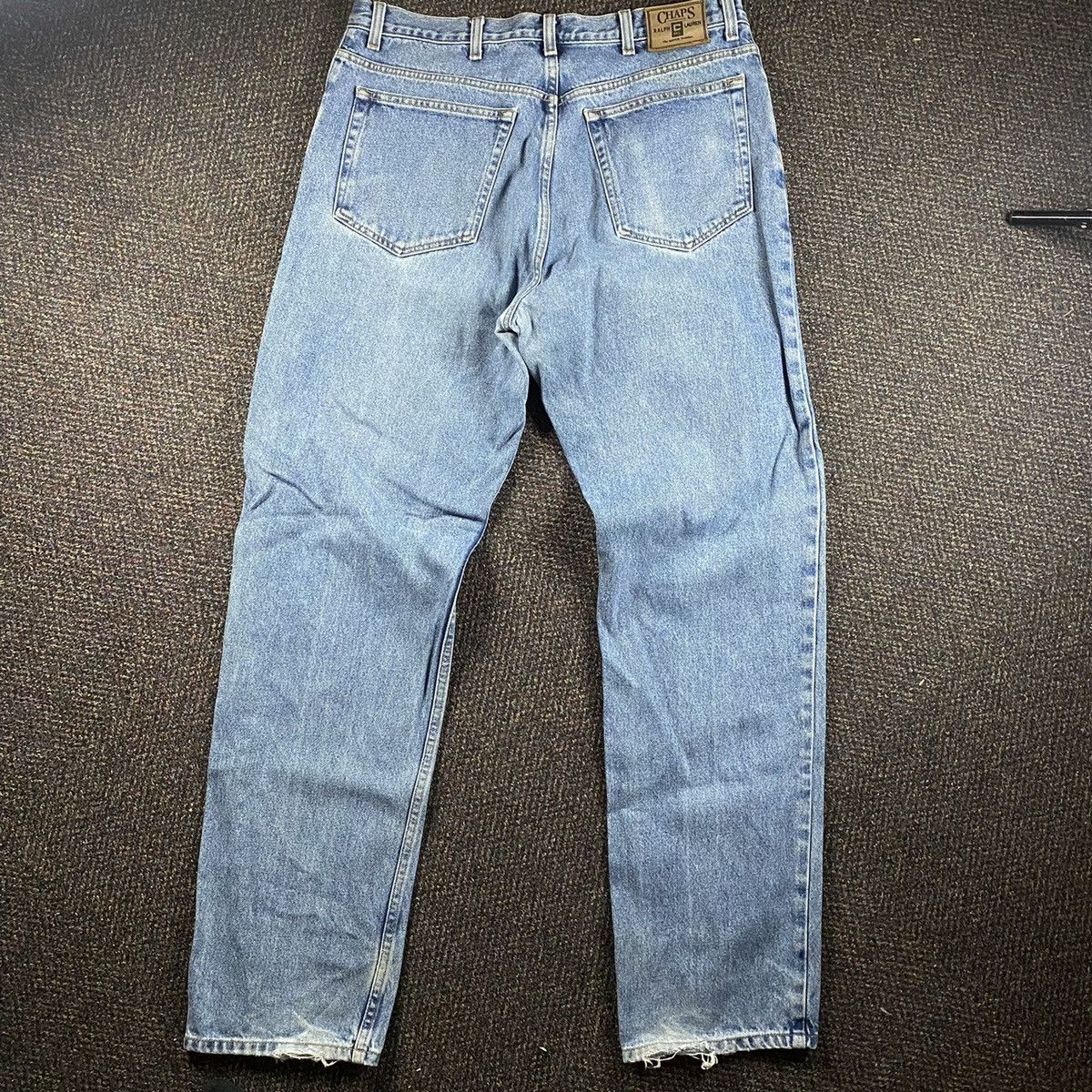Chaps × Vintage Vintage 1990s Chaps Ralph Lauren Denim Dad Jeans Size US 36 / EU 52 - 3 Thumbnail