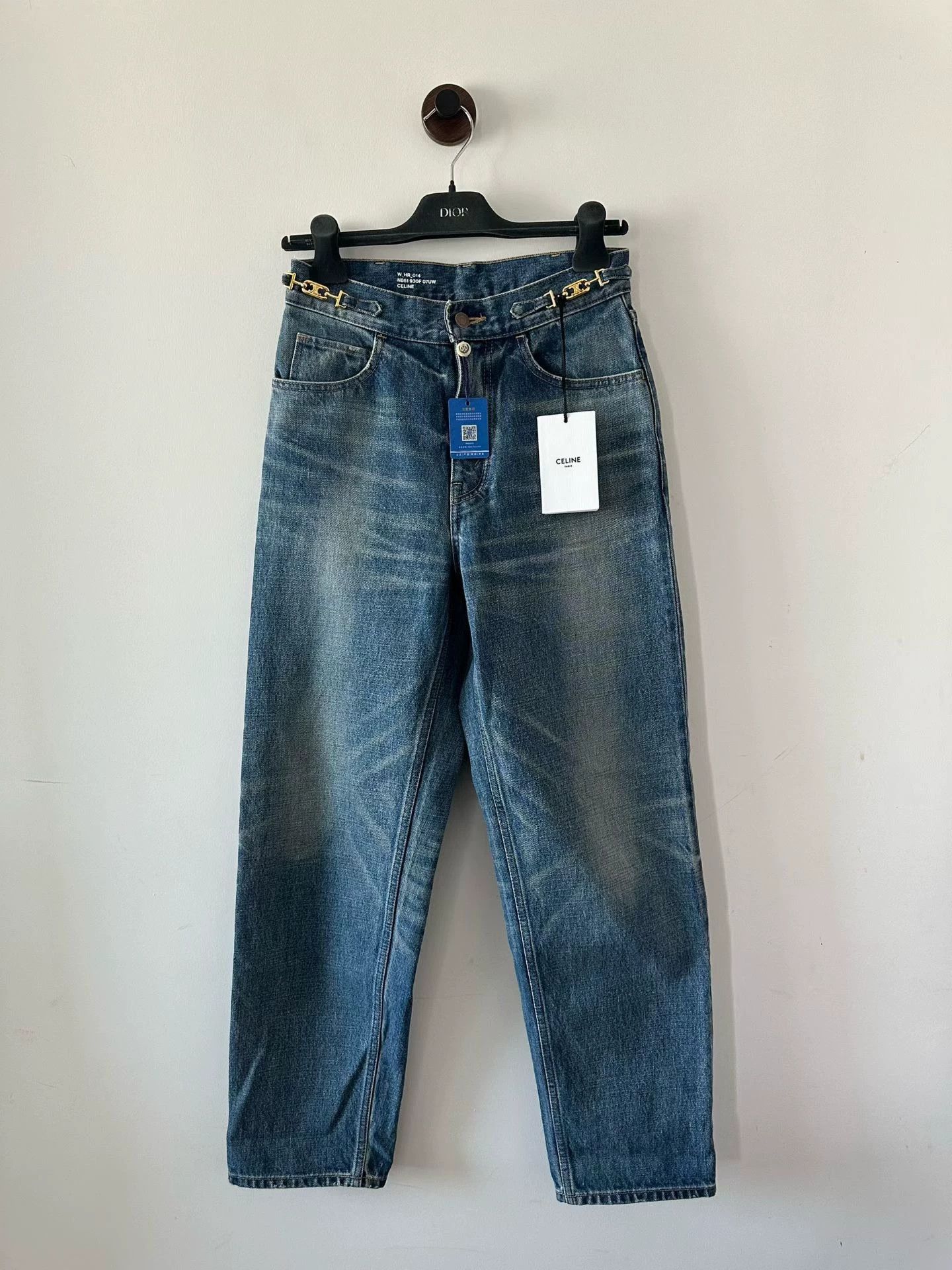 Celine celine margaret Triomphe 27 jeans NWT Size 27" / US 4 / IT 40 - 1 Thumbnail