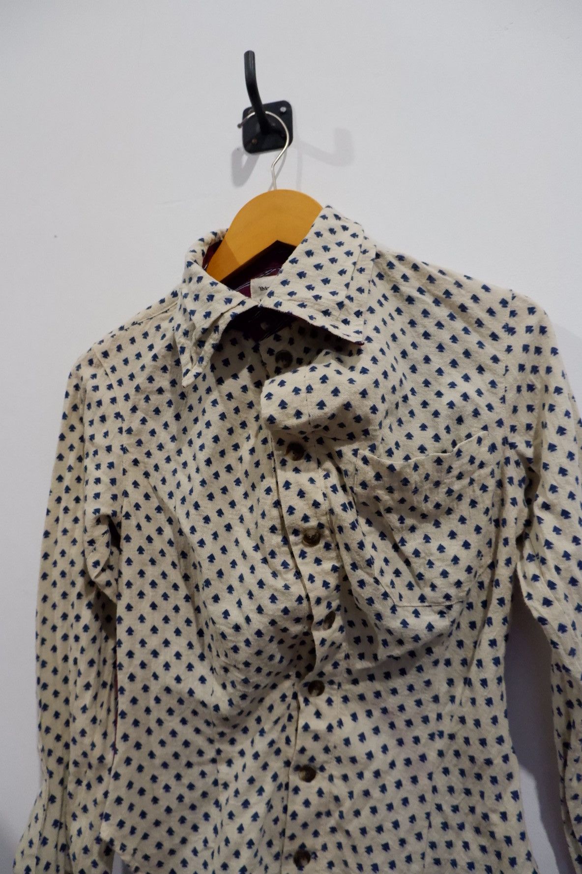 Vivienne Westwood Vivienne Westwood Drunken Patchwork Shirts Size M / US 6-8 / IT 42-44 - 3 Thumbnail