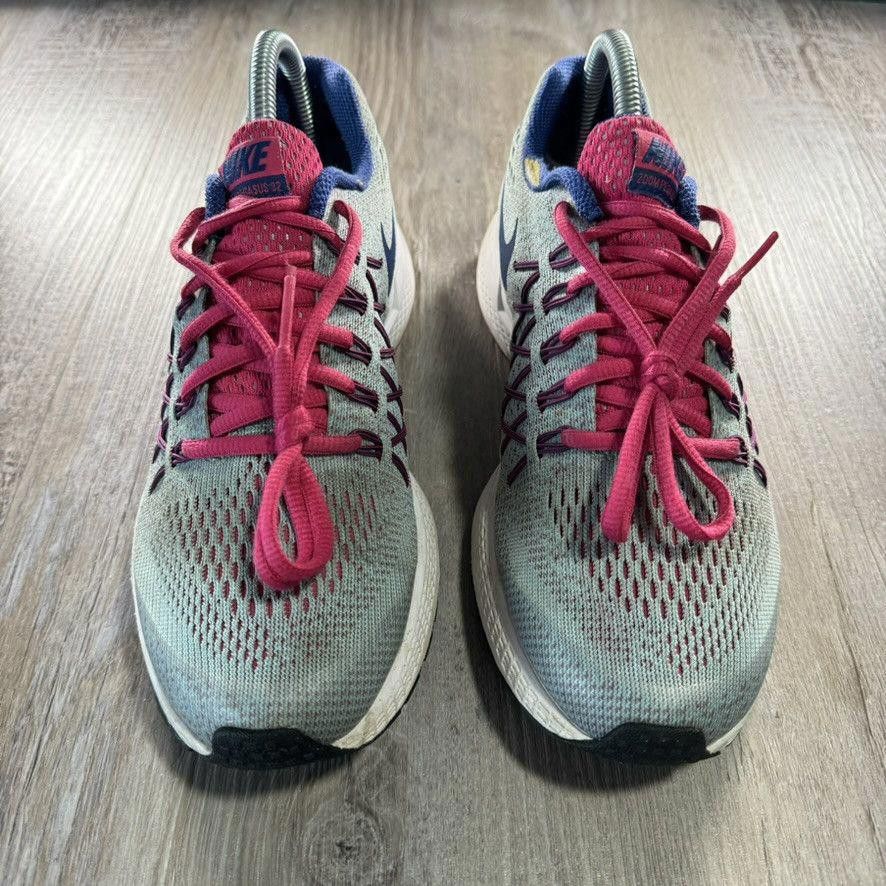 Nike NIKE • Zoom Pegasus 32 "Blue/Pink" (6.5M) Size US 6.5 / EU 39-40 - 4 Thumbnail