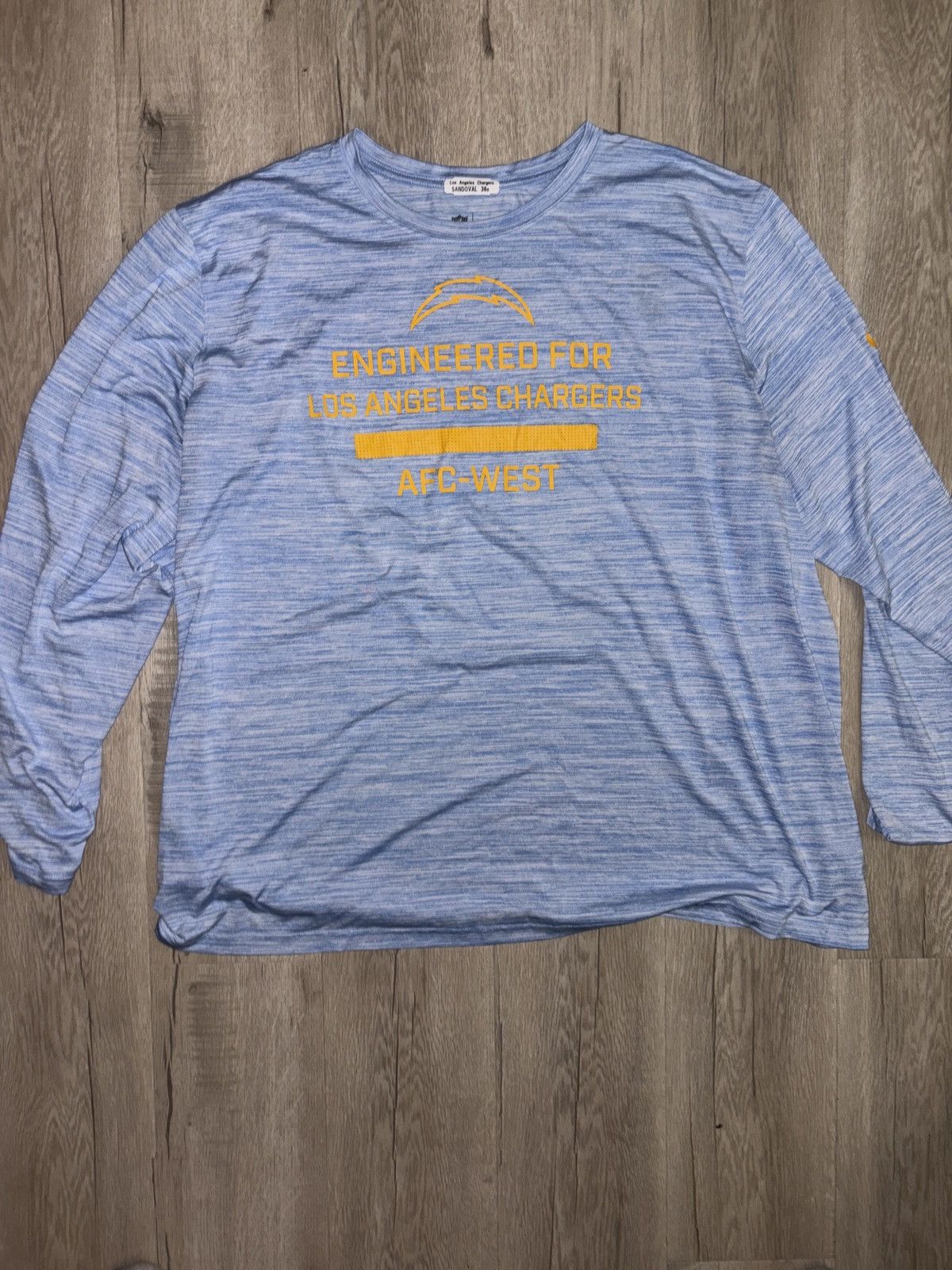 Nike Nike x NFL LA Chargers Official Team Shirt Size US XXL / EU 58 / 5 - 1 Thumbnail