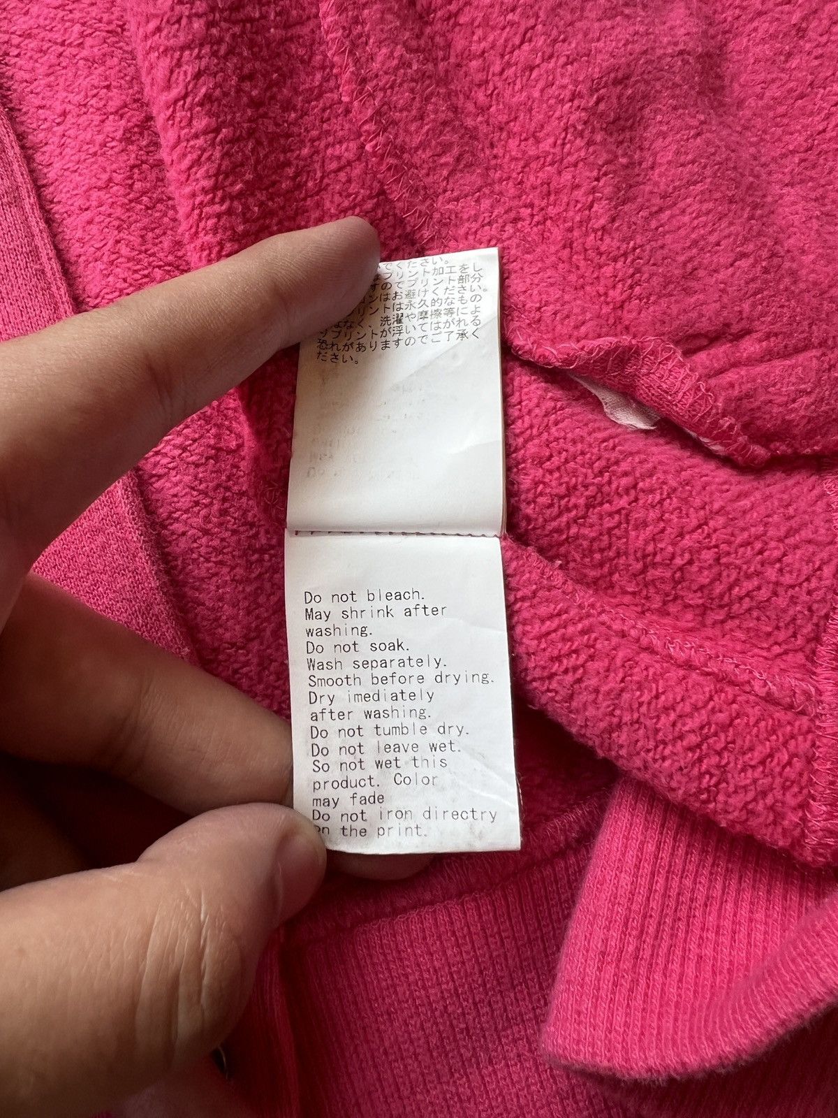 Bape Rare Bape Shark Camo Varsity Jacket / Hoodie (Pink) Size S / US 4 / IT 40 - 14 Thumbnail