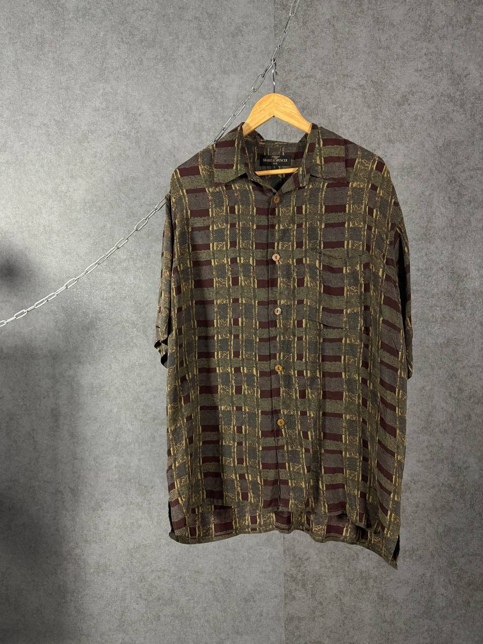 Vintage Art vintage designer silk shirt Size US XL / EU 56 / 4 - 1 Thumbnail