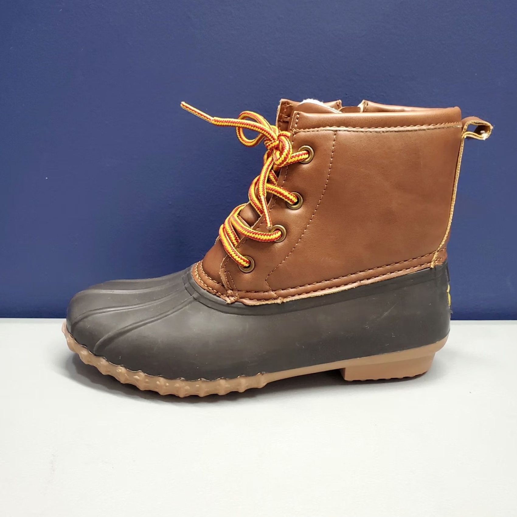 Esprit Esprit Wilma Boot Womens Size 6 Black Brown Synthetic Duck Boots Lace Up Size US 6 / IT 36 - 5 Thumbnail