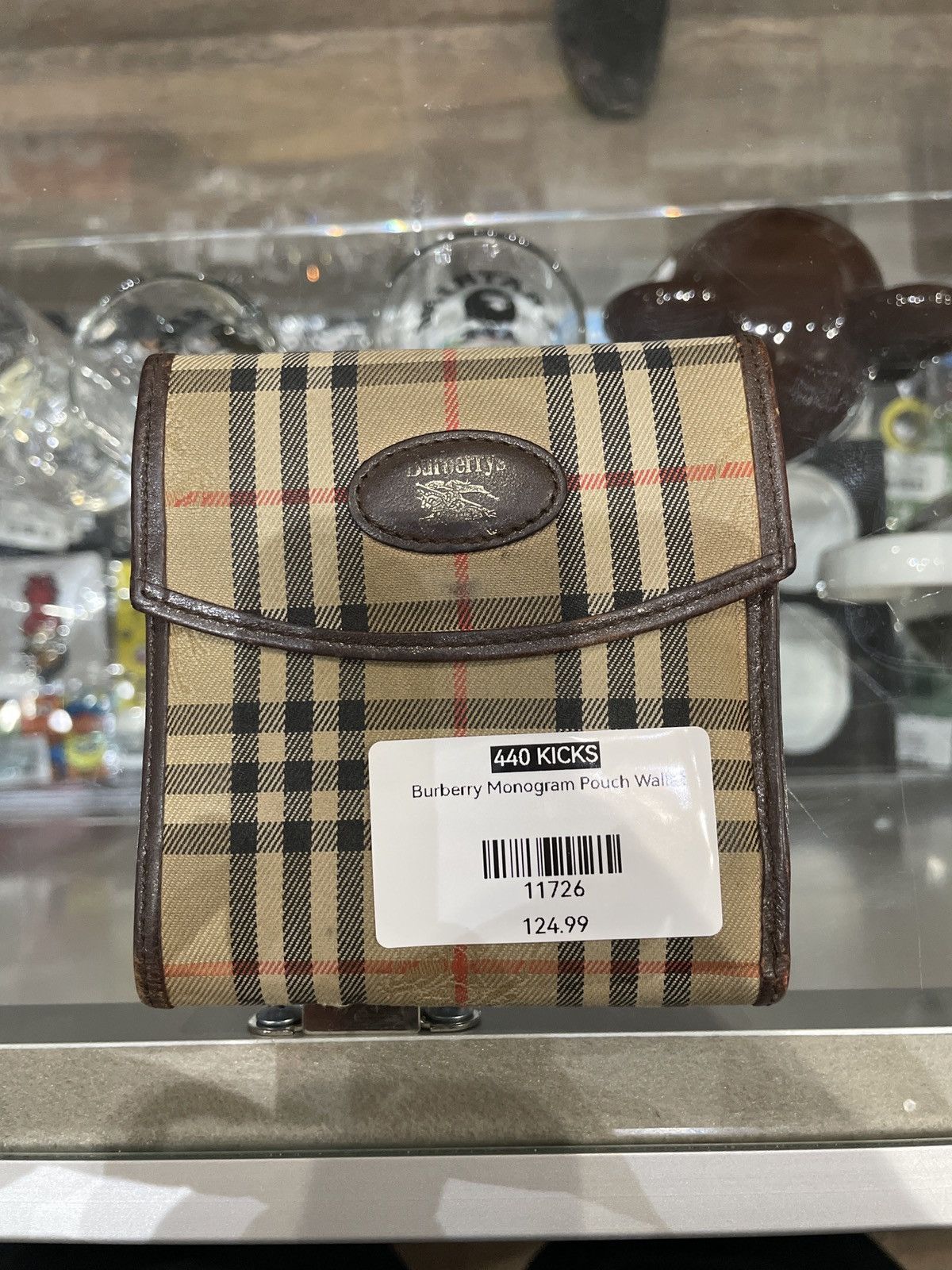 Burberry Burberry Monogram Pouch Wallet Size ONE SIZE - 1 Thumbnail