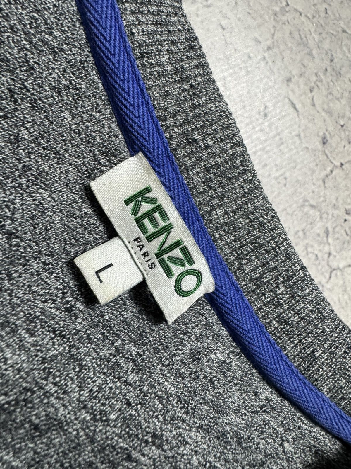 Kenzo Kenzo Paris Tiger Big Logo Sweatshirt Size US L / EU 52-54 / 3 - 6 Thumbnail
