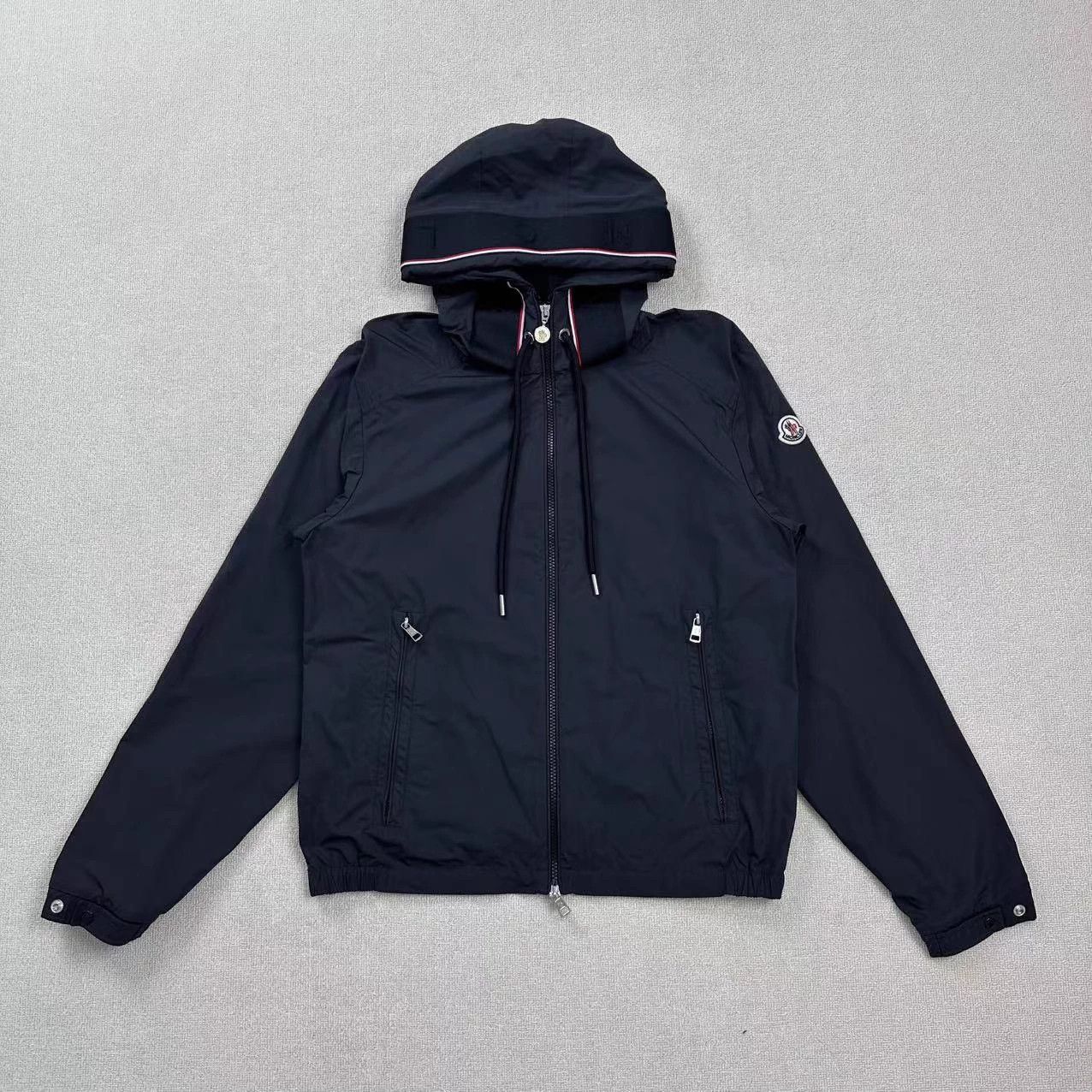 Moncler MONCLER Embroidered Logo Hooded Jacket 2 Like New Size US M / EU 48-50 / 2 - 1 Thumbnail