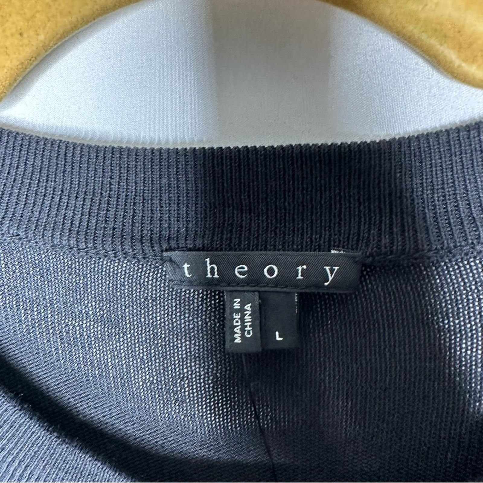 Theory THEORY Goran Chassis Crewneck Men's Sweater NWT in Large Size US L / EU 52-54 / 3 - 5 Thumbnail
