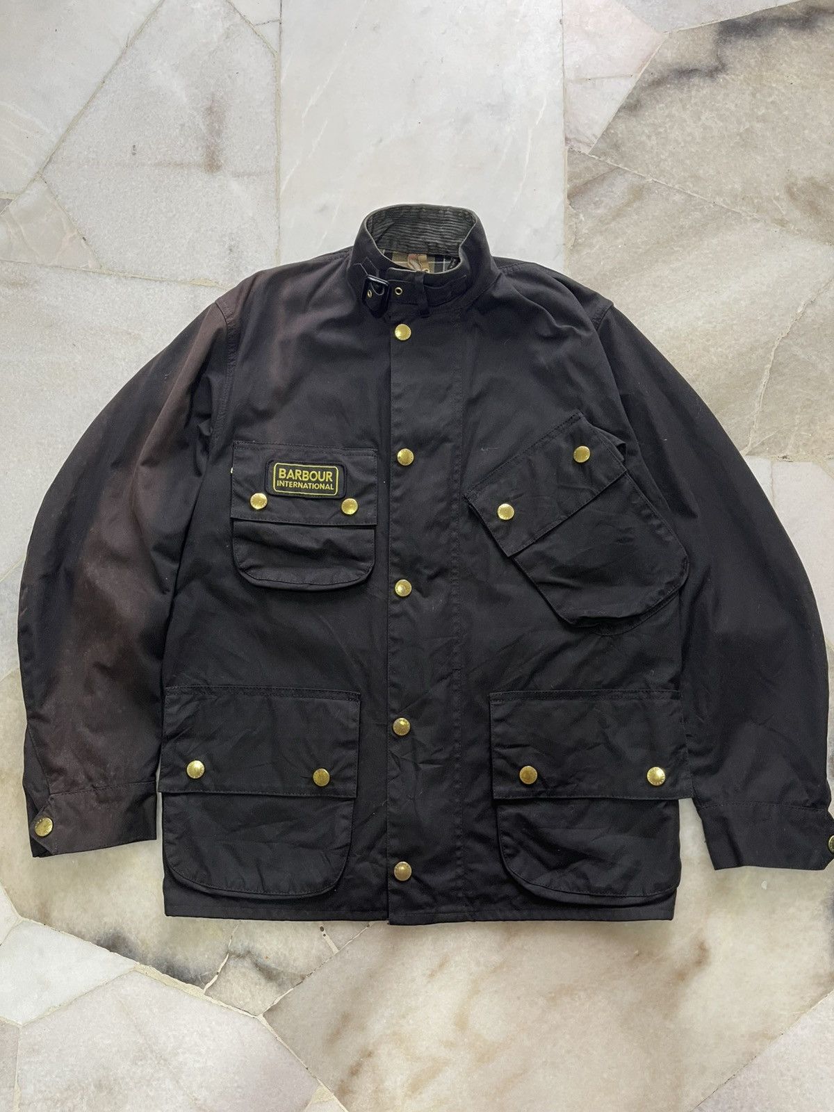 Barbour Barbour International Wax Multipocket Jacket Size US M / EU 48-50 / 2 - 4 Thumbnail