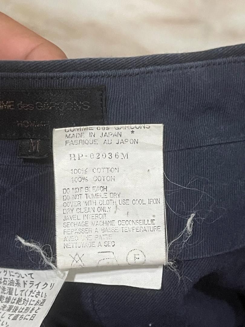 Comme des Garcons Homme Vintage 90s Comme Des Garcons Homme Rare Chinos Pants Size US 30 / EU 46 - 17 Thumbnail