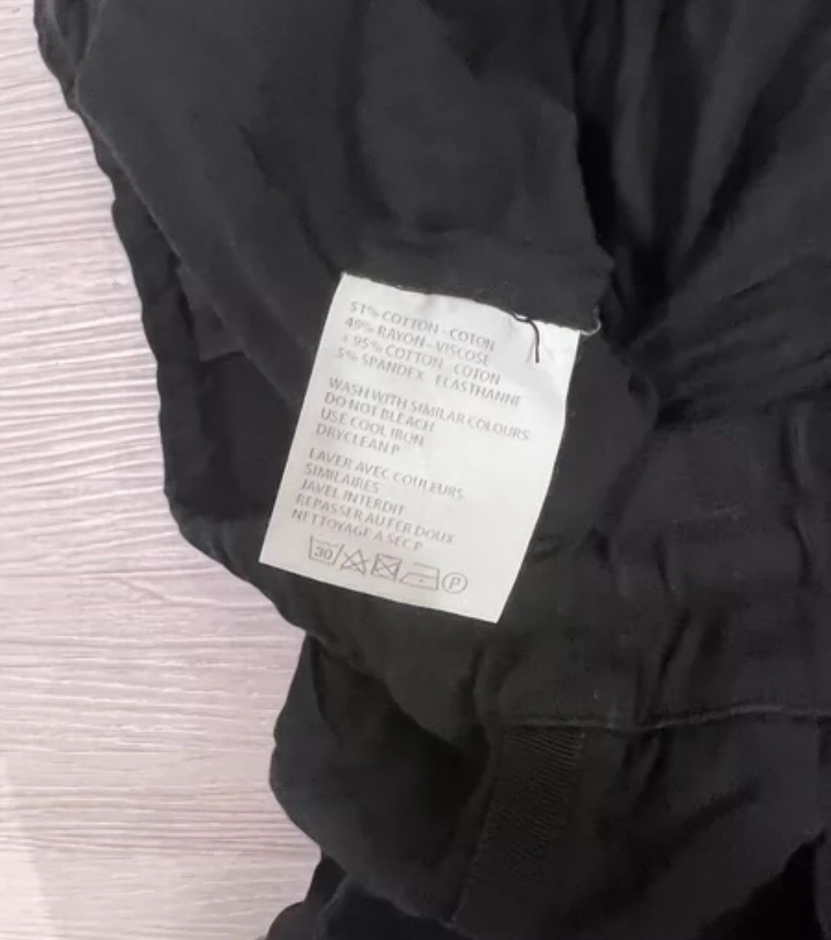 Haider Ackermann Haider Ackermann Men's Black Casual Pants2412-Nextarrow Size US 32 / EU 48 - 6 Thumbnail