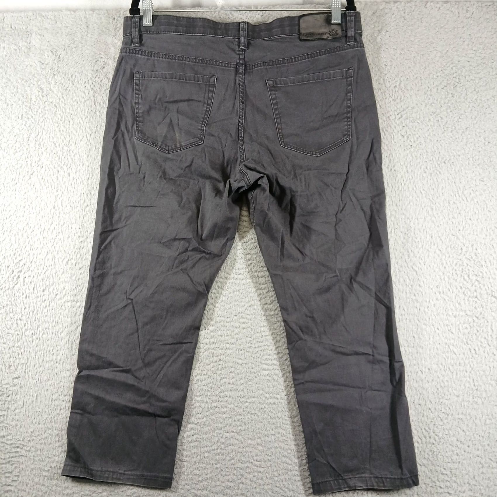 English Laundry English Laundry Pants Gray 34 x 30 5-Pocket Stretch Twill Size US 34 / EU 50 - 3 Thumbnail