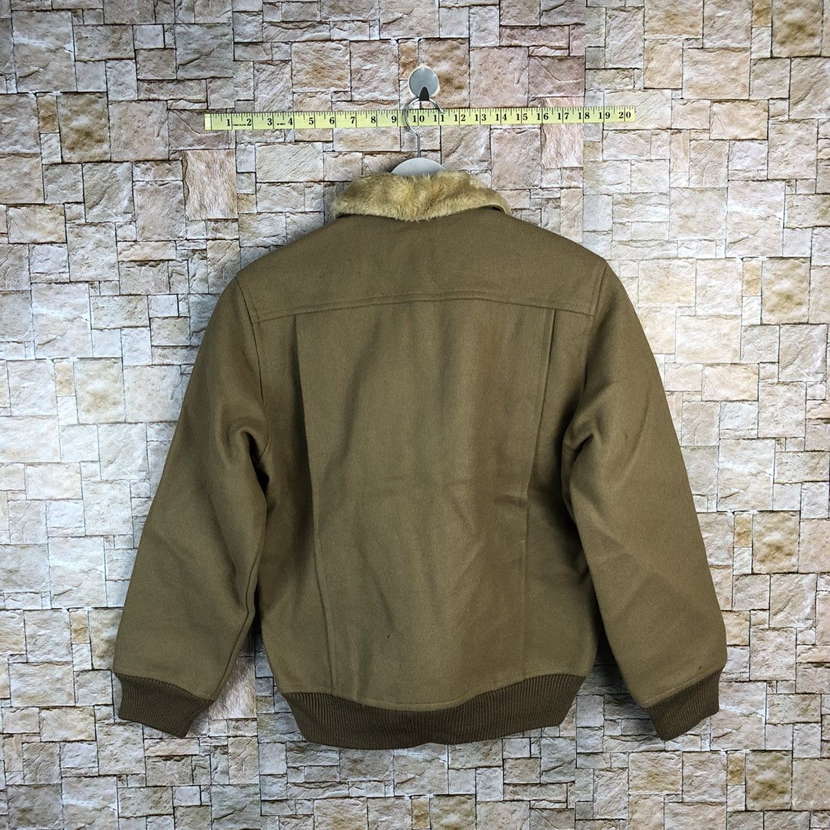 Vintage J&C Haward Brown Bombers Jacket #A878 Size US M / EU 48-50 / 2 - 11 Thumbnail