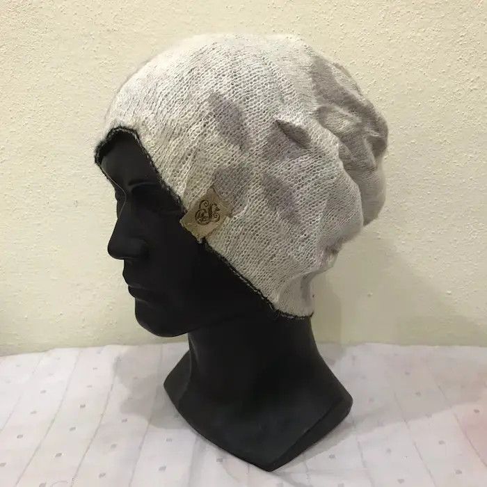 Japanese Brand × Vintage Japanese Brand Big Logo Beanie Hat Size ONE SIZE - 2 Thumbnail